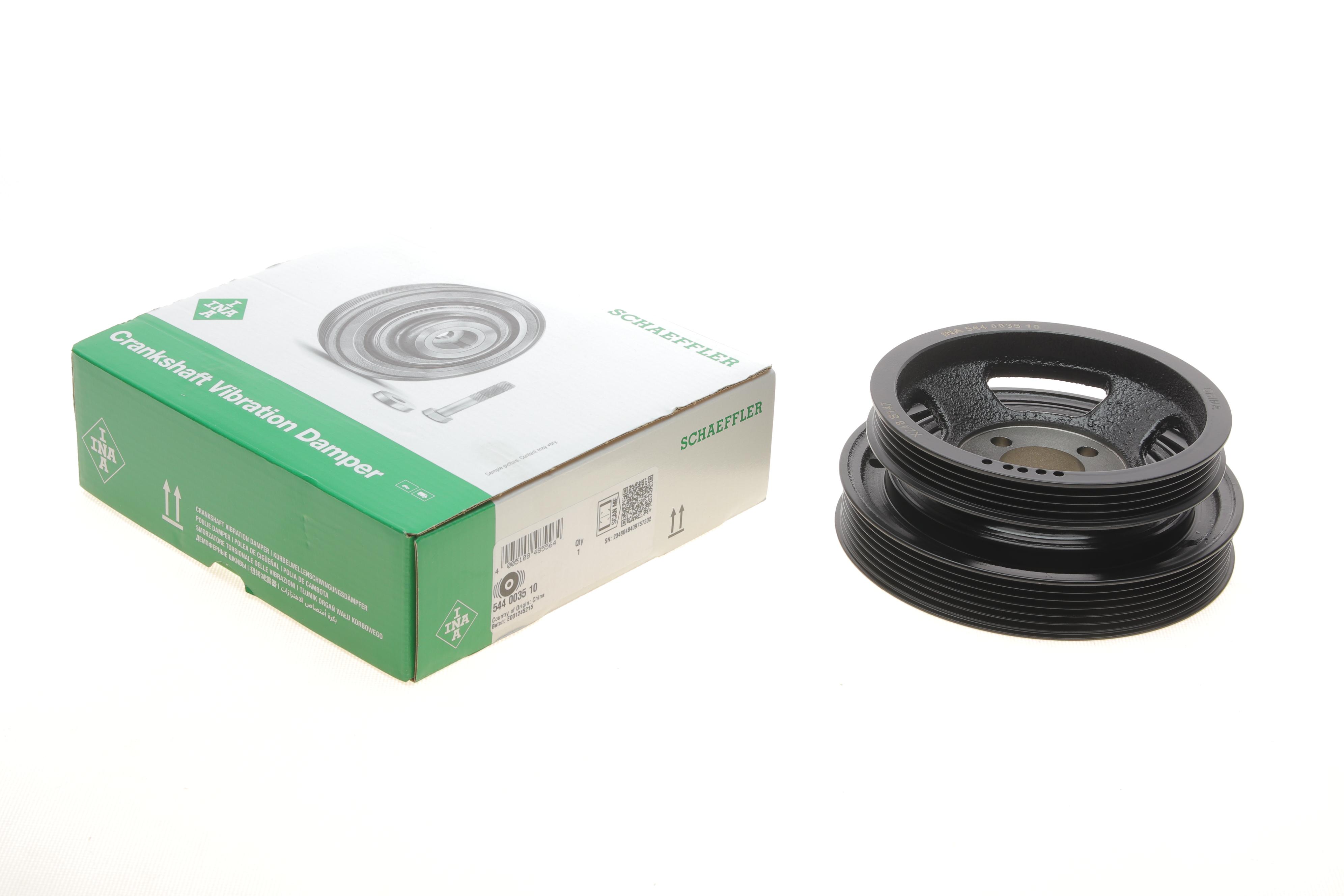 Шків колінвалу Fiat Doblo 1.3 JTD 16V/D Multijet 04-10, 51/55/62kw (+AC)