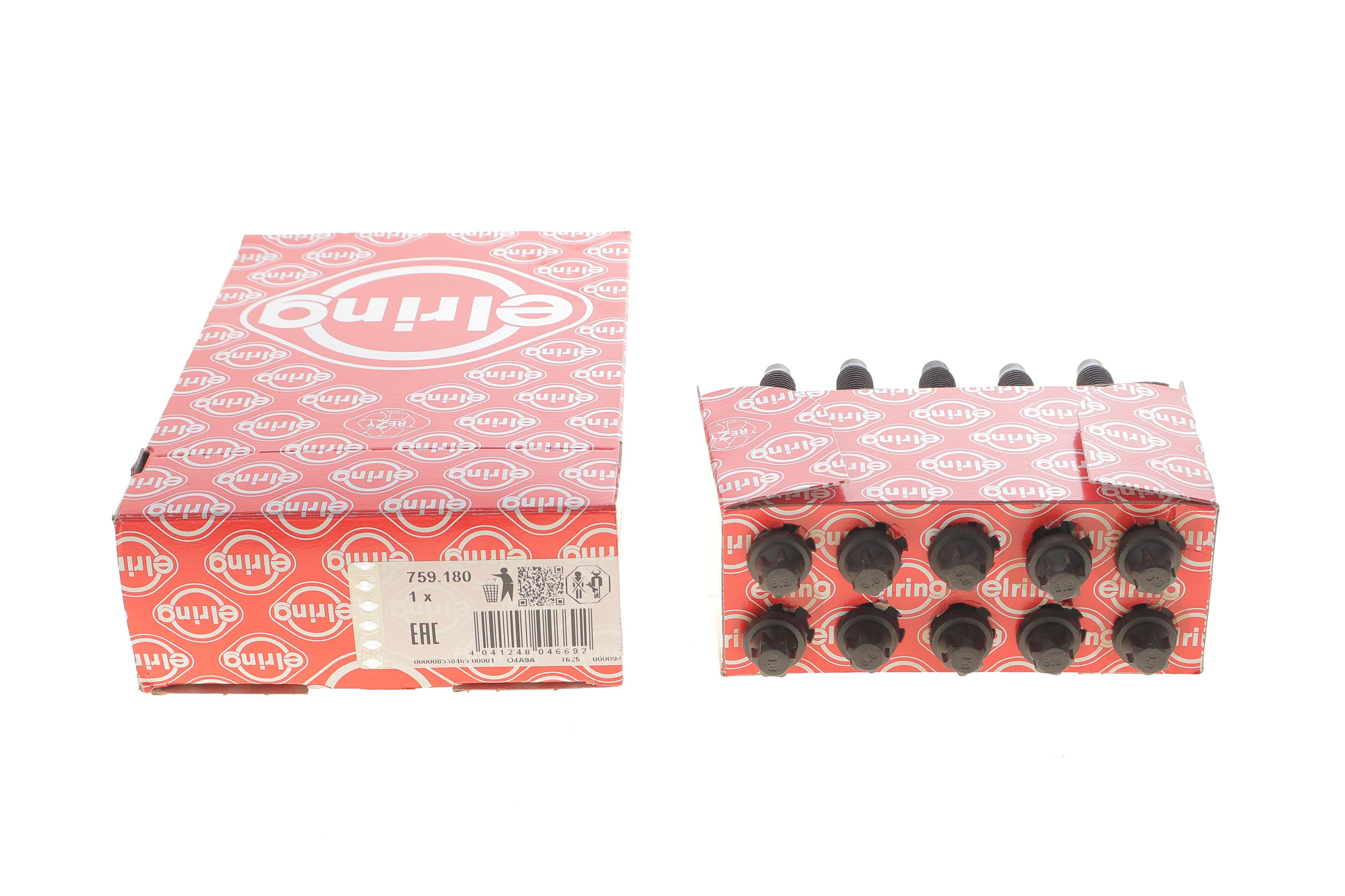 Болти головки (к-кт 10шт.) Renault Trafic/Laguna 1.6-2.0 82-