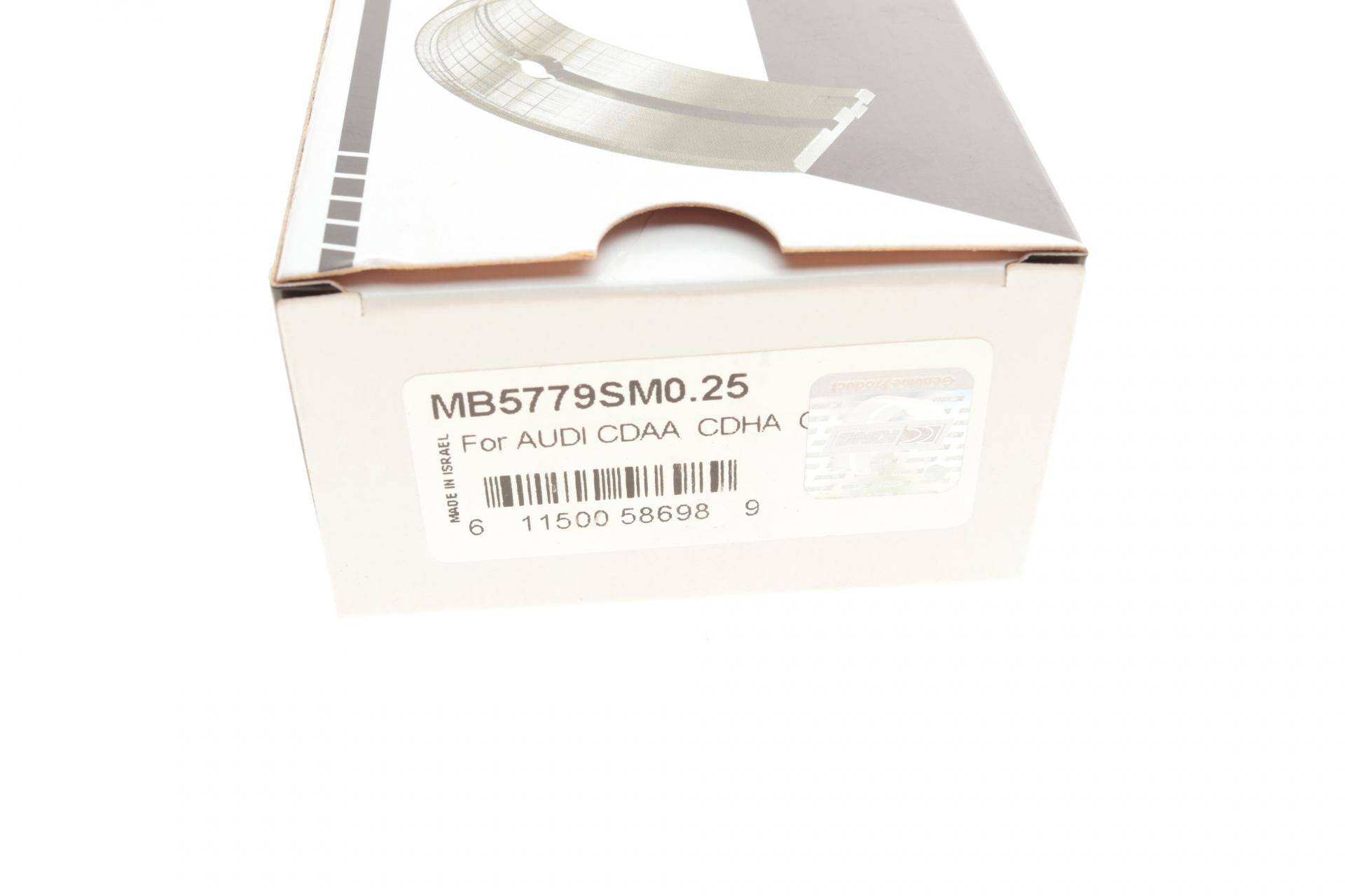 Вкладиші корінні Audi A1/A2/A3/A4/A5/A6/A7/Q3Q/5/Q7 1.8-2.0 TFSI 07- (+0.25)