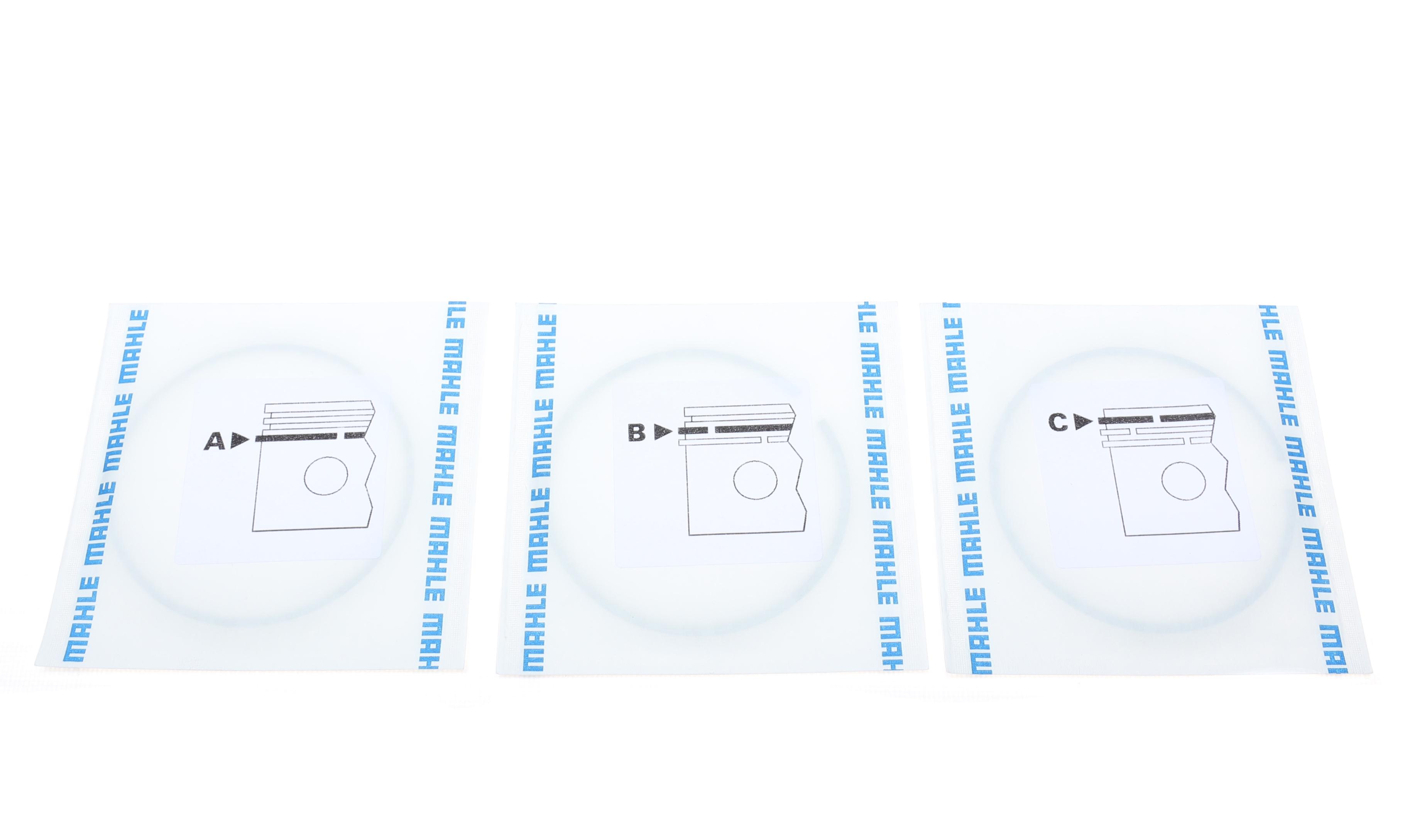 Кільця поршневі Renault Master 2.5dCi (89.00mm/STD) (2.5-1.75-2.5)