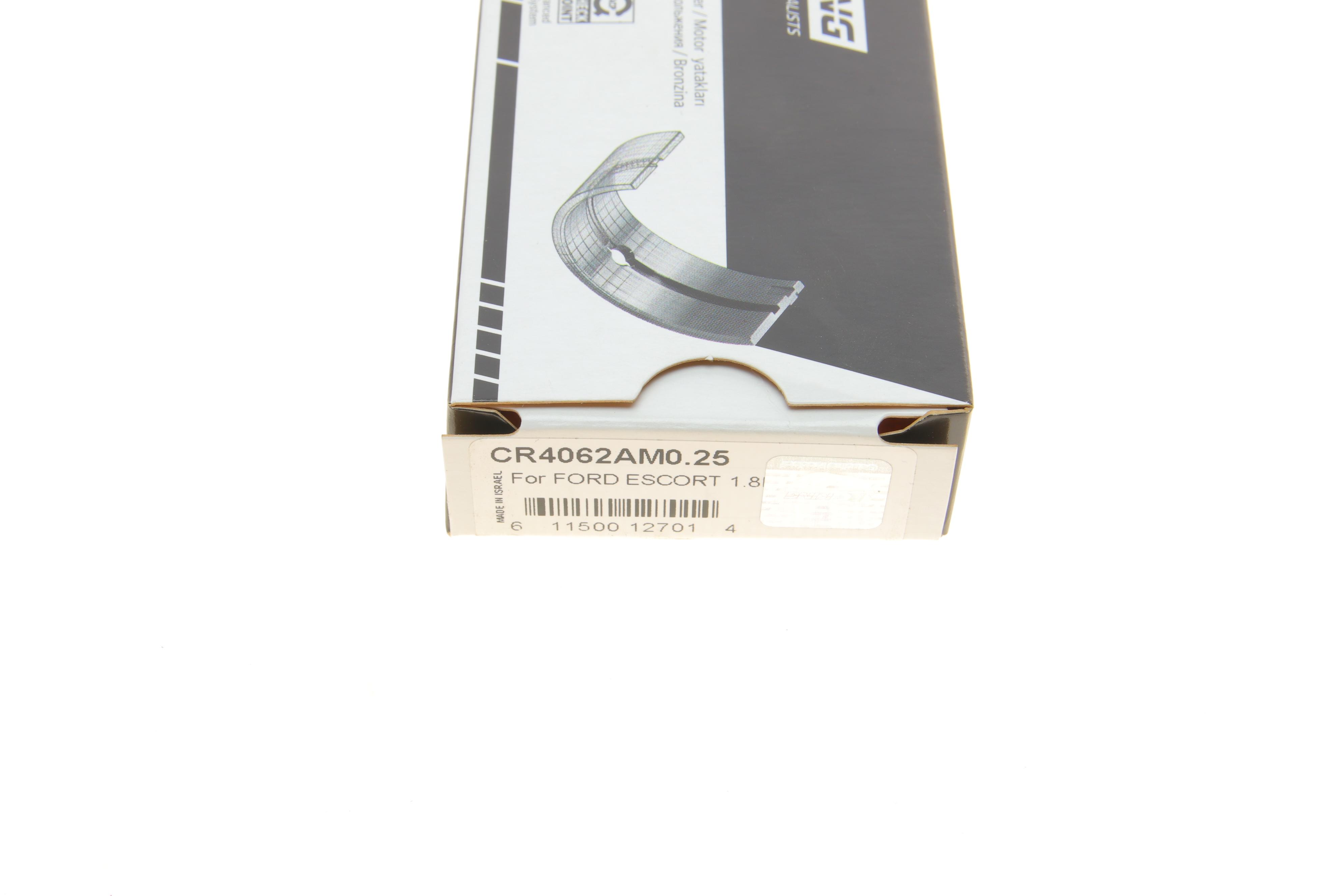 Вкладиші шатунні Ford Fiesta 1.8 -02 (+0.25)