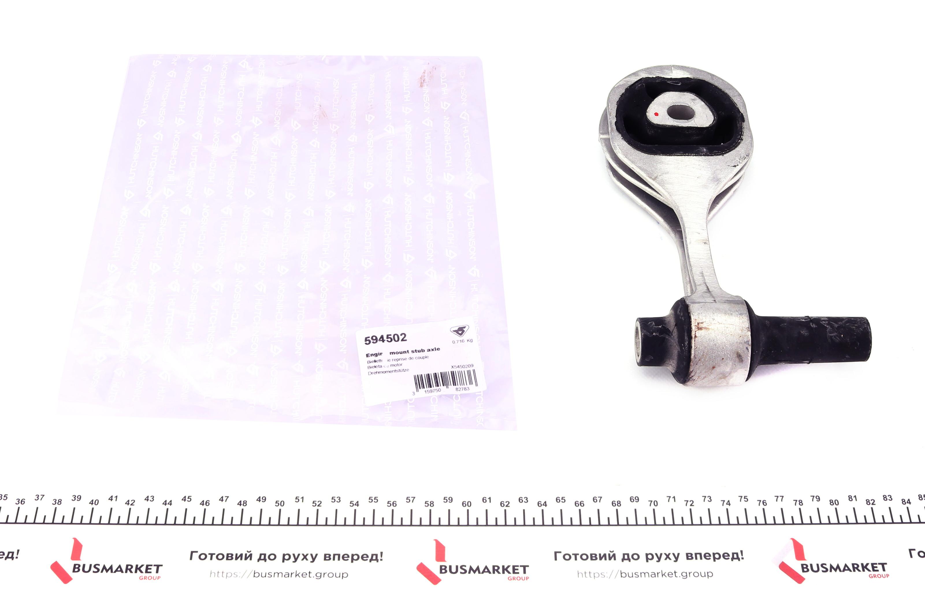 Подушка двигуна (задня/нижня) Fiat Doblo 1.3D 10- (косточка)