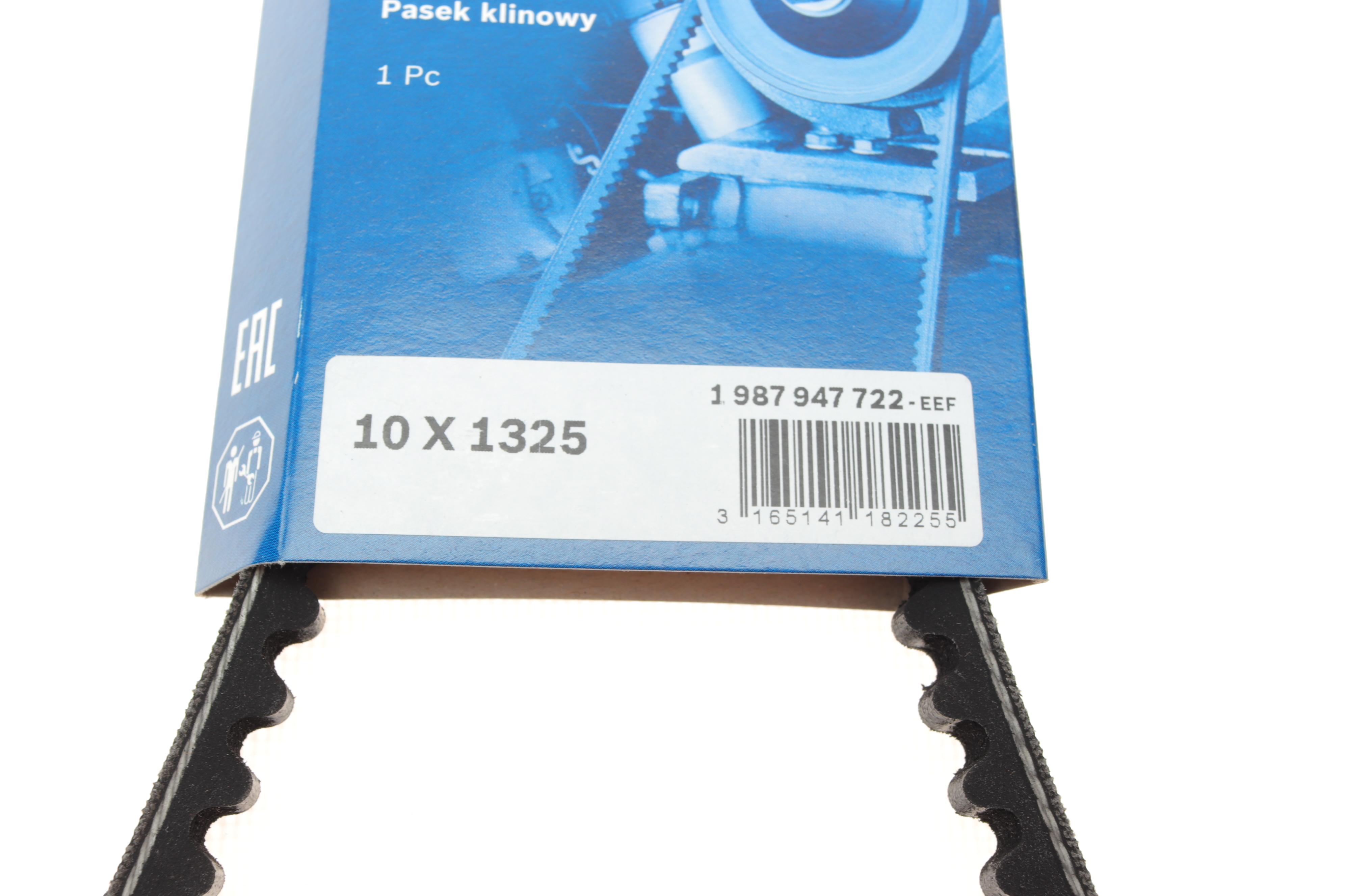 Ремінь генератора Ford Granada/Transit 2.0/3.0 72-86 (10x1325)