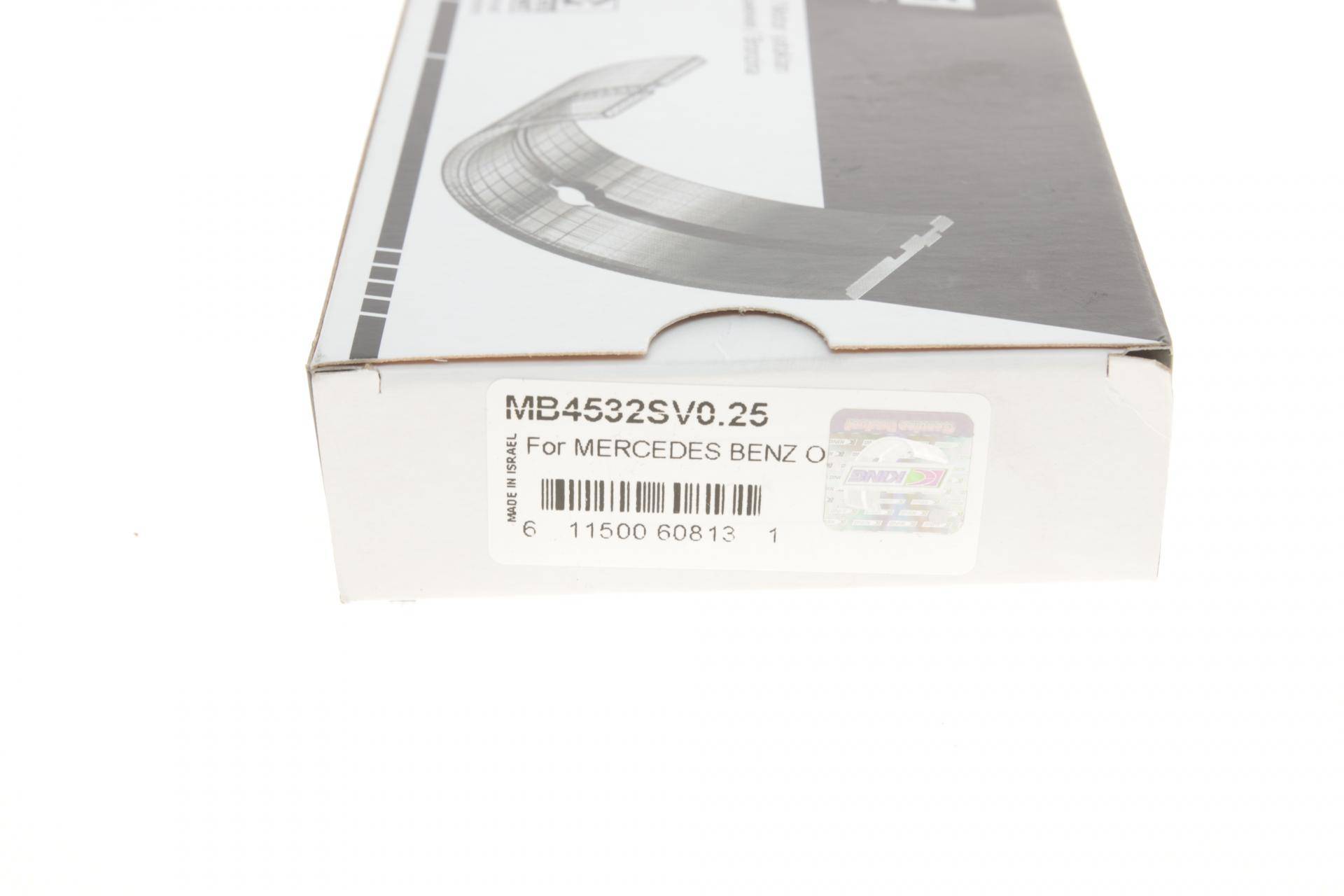 Вкладиші корінні MB Sprinter 3.0CDI OM642 06- (+0.25)