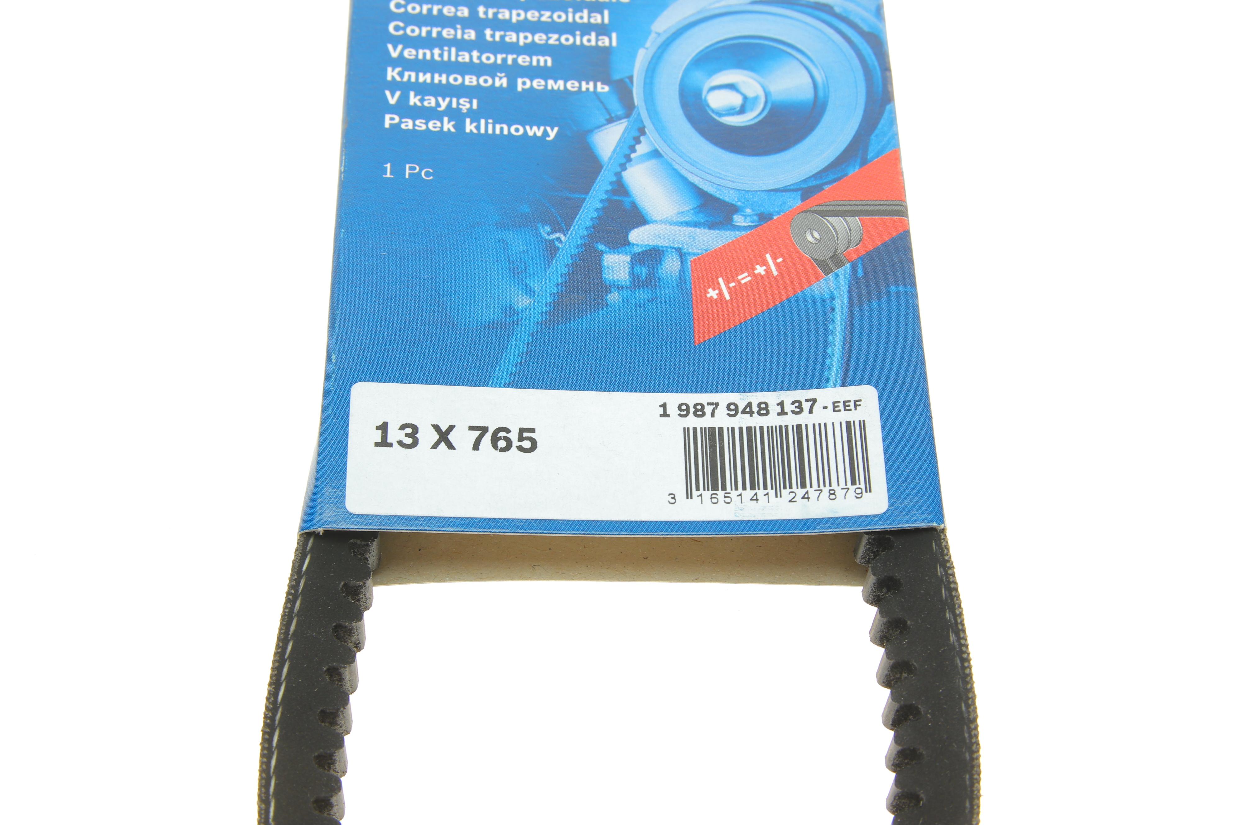 Ремінь генератора Fiat Croma/Tipo 2.0 -95 (13x765)