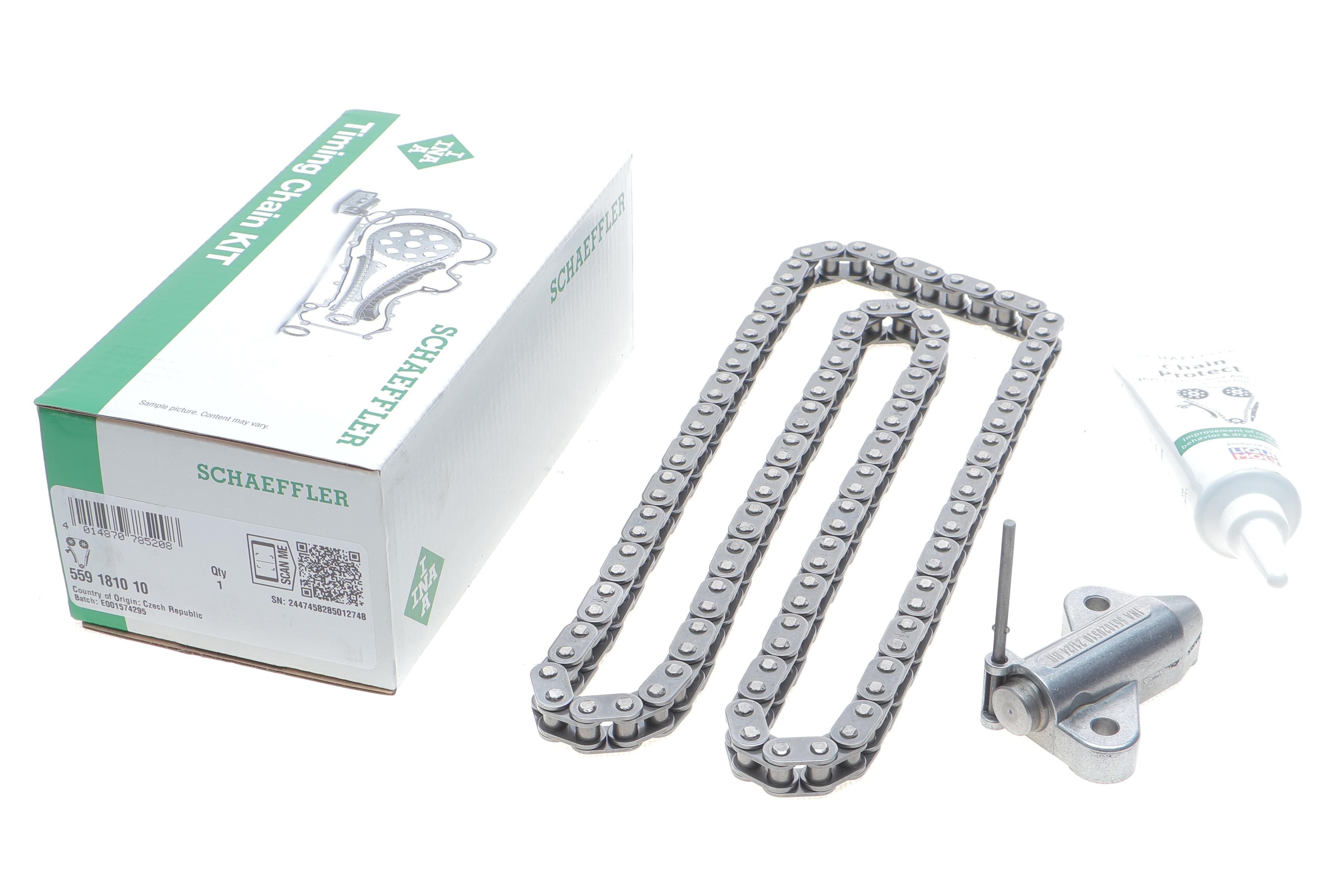 Комплект ланцюга ГРМ Renault Trafic II/Opel Vivaro 2.0 dCi/CDTI 06-, 66/84kw, M9R, (ланцюг INA)