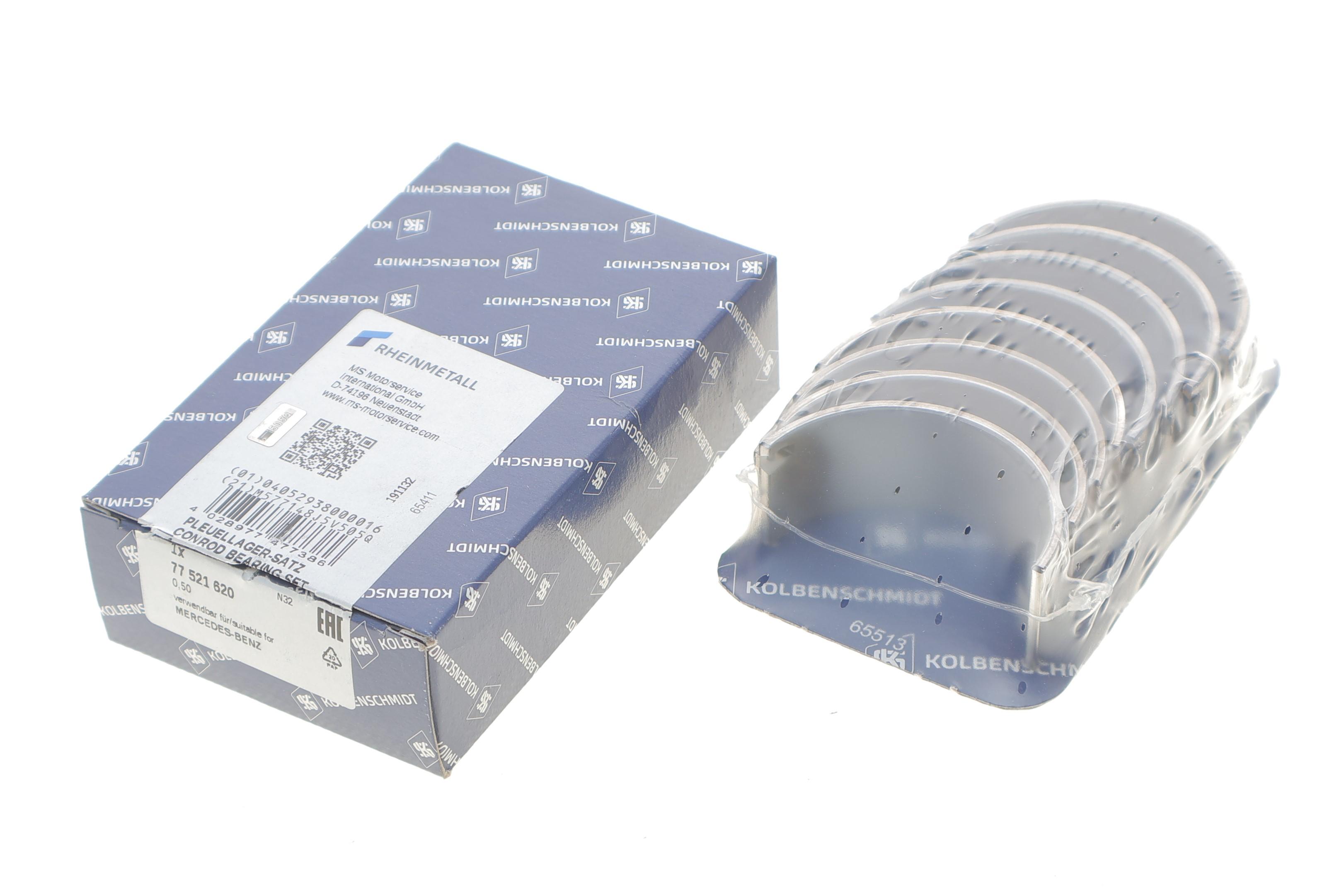 Вкладиші шатунні MB Sprinter 901-906/Vito (W638/639) 2.2CDI (+0.5)