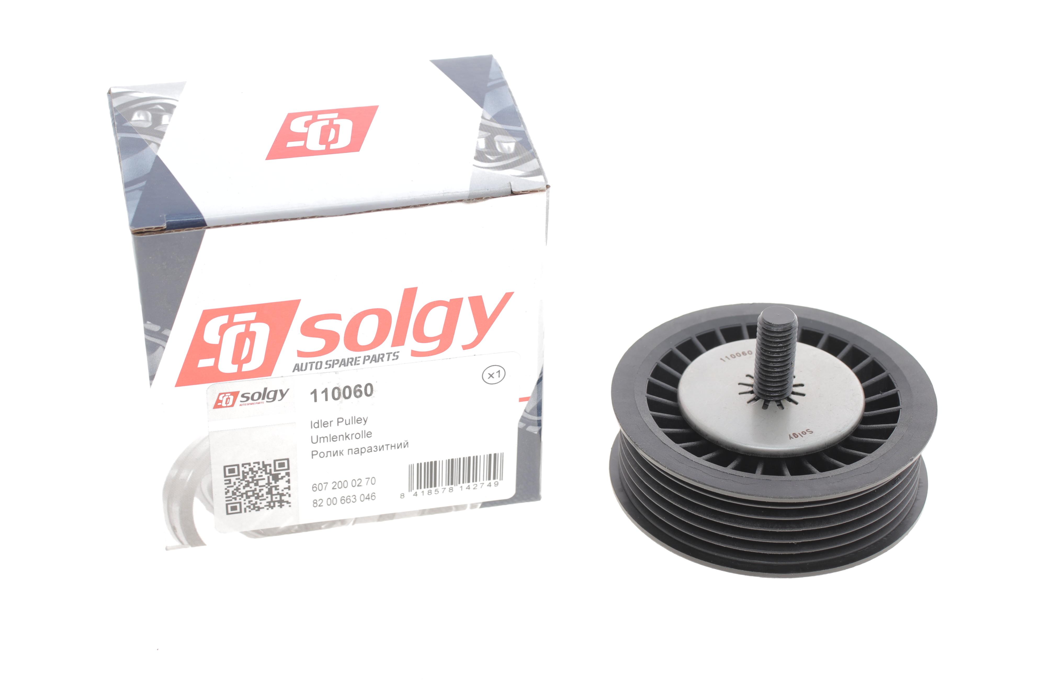 Ролик генератора MB Citan 1.5 CDI 12-/Renault Kangoo 1.5 dCi 08- (паразитний) (81x26)