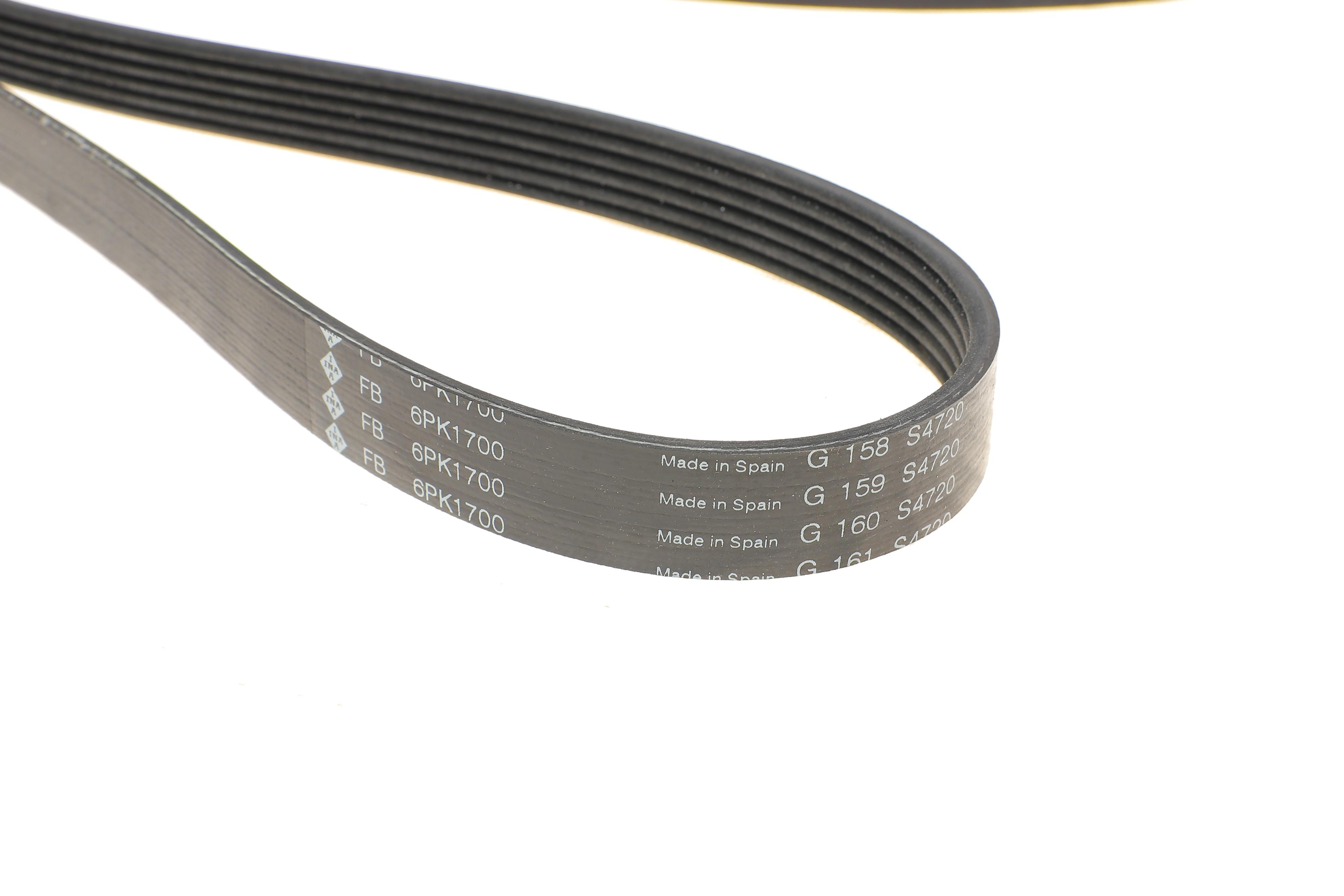 Ремінь генератора VW Touran (1T1, 1T2) 1.4TSI/EcoFuel, 06-10, (+AC)