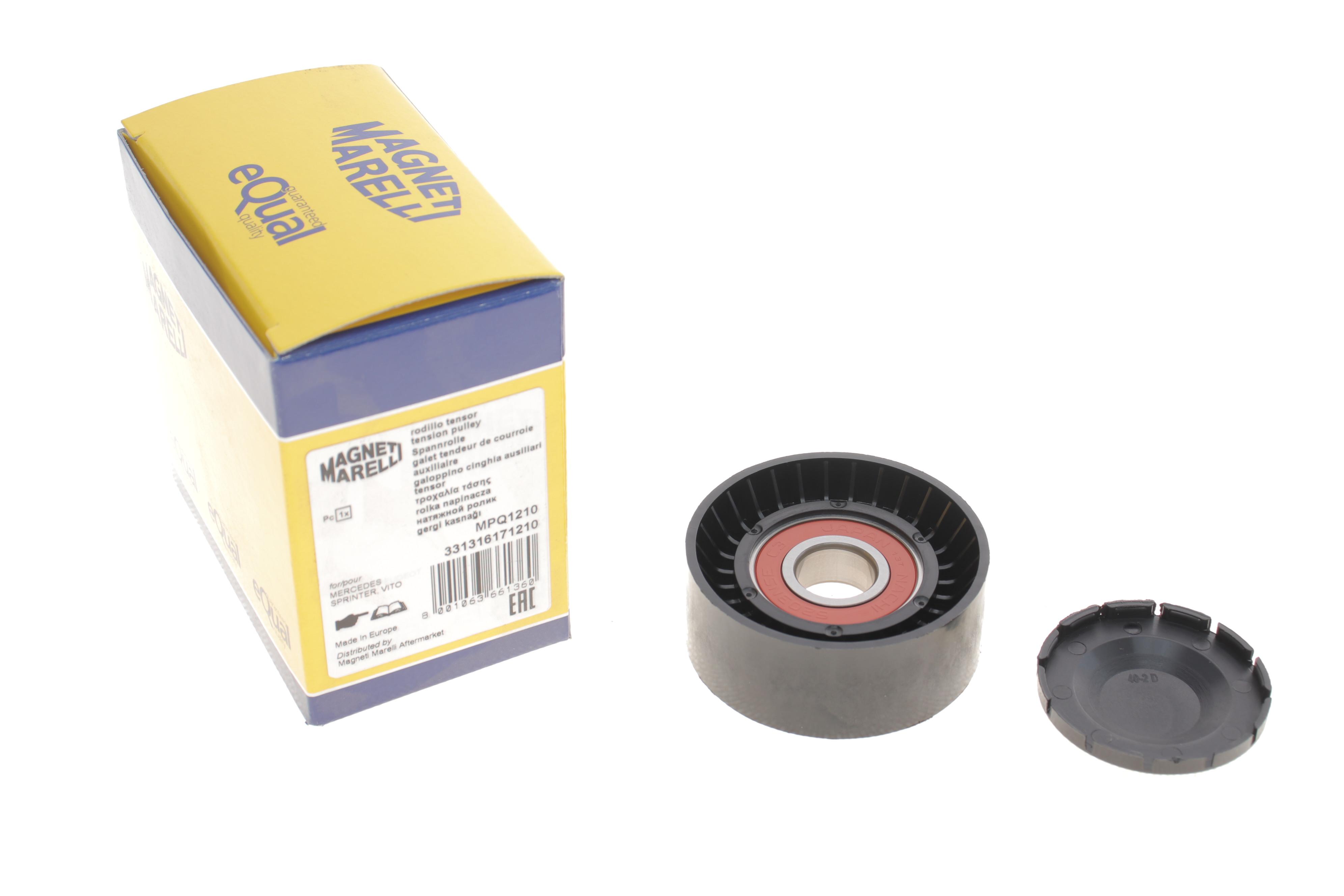 Ролик генератора MB Sprinter/Viano (W639)/Vito (W639) 2.0D/2.1D/2.2D 06- (натяжний) (65x26) (MPQ1210