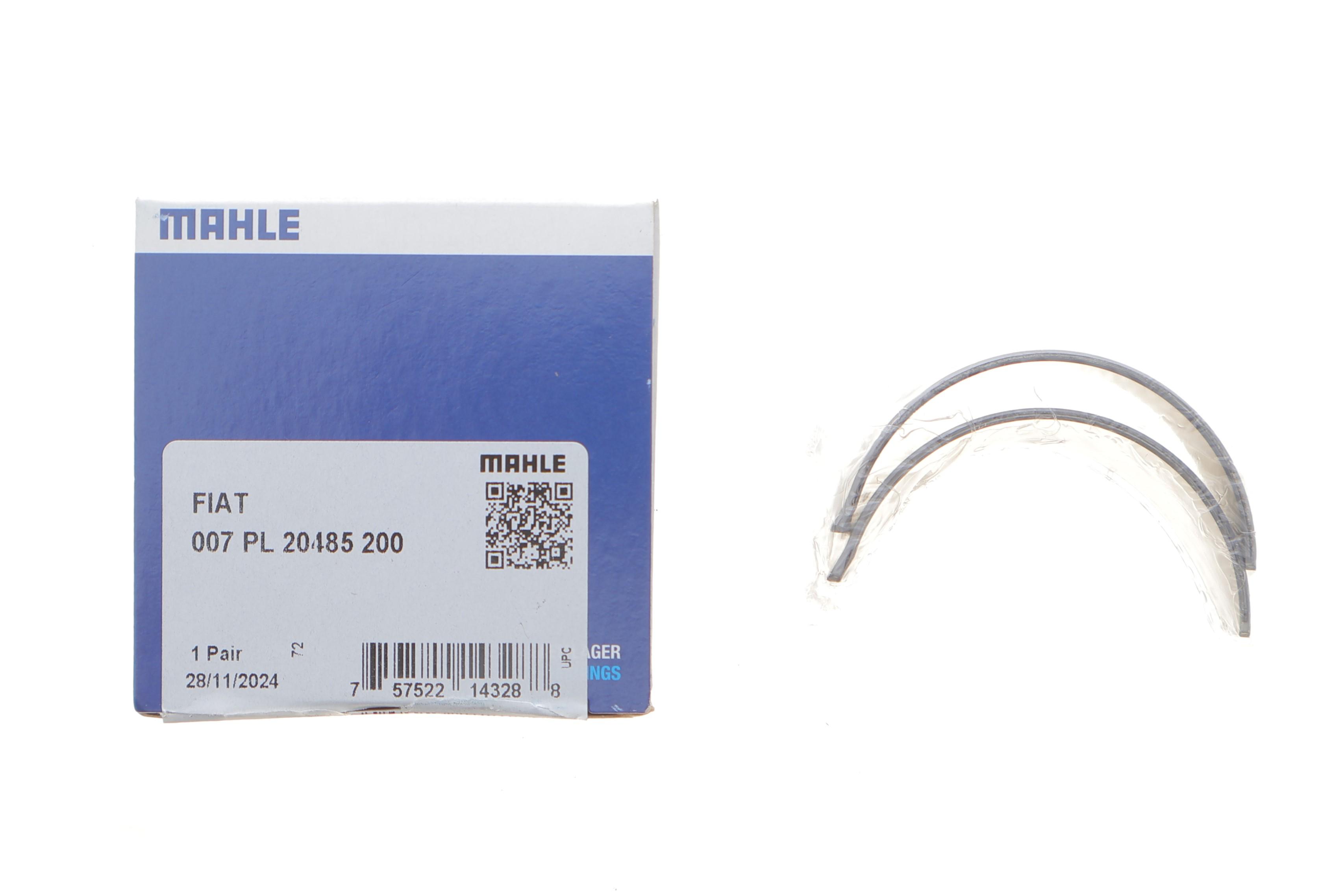 Вкладиші шатунні Fiat Ducato 1.9TD/Fiorino 1.7TD 89-02 (STD) (пара)