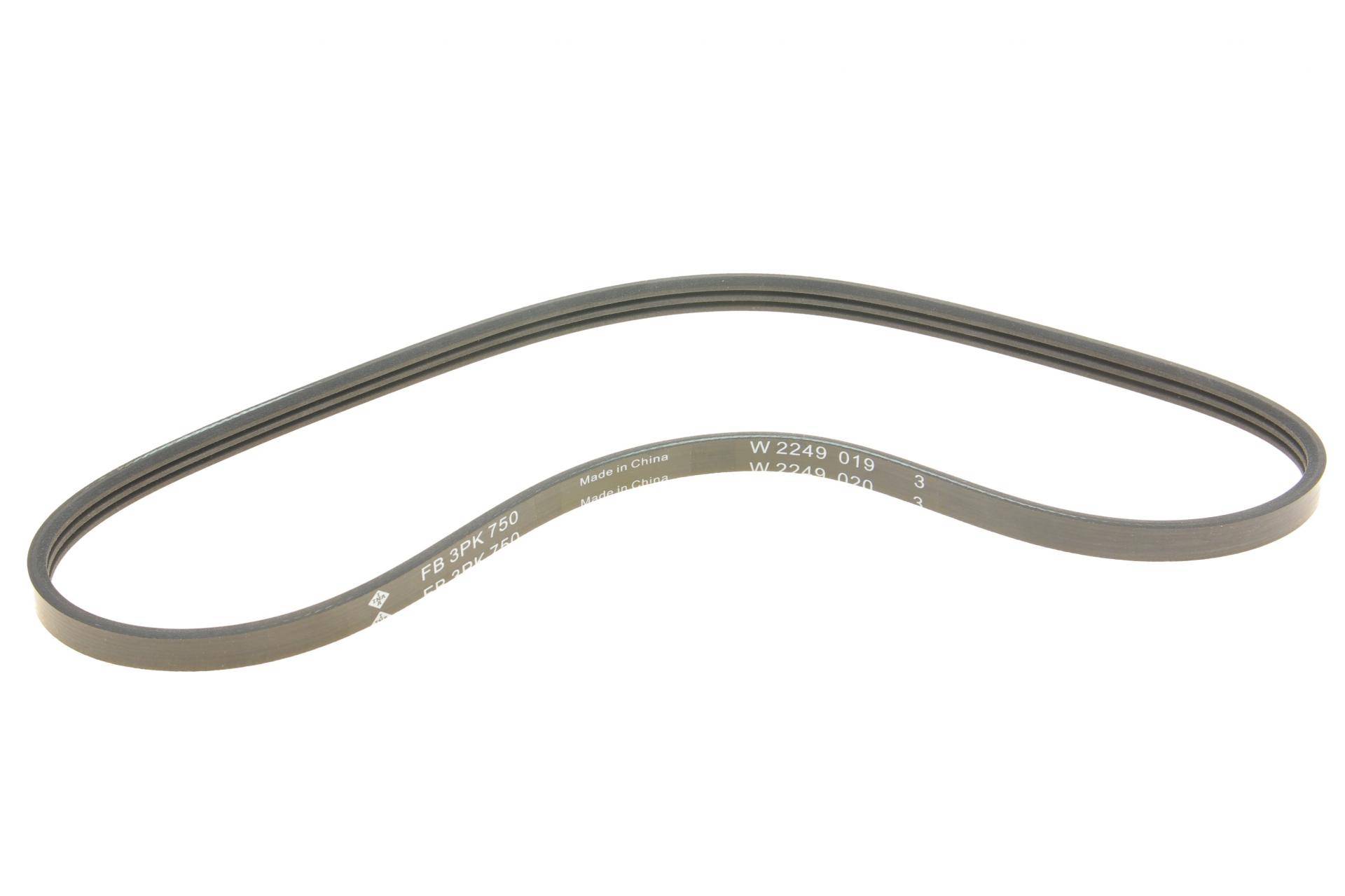 Ремінь генератора Renault Kangoo 1.2 16V 01- (3PK750)