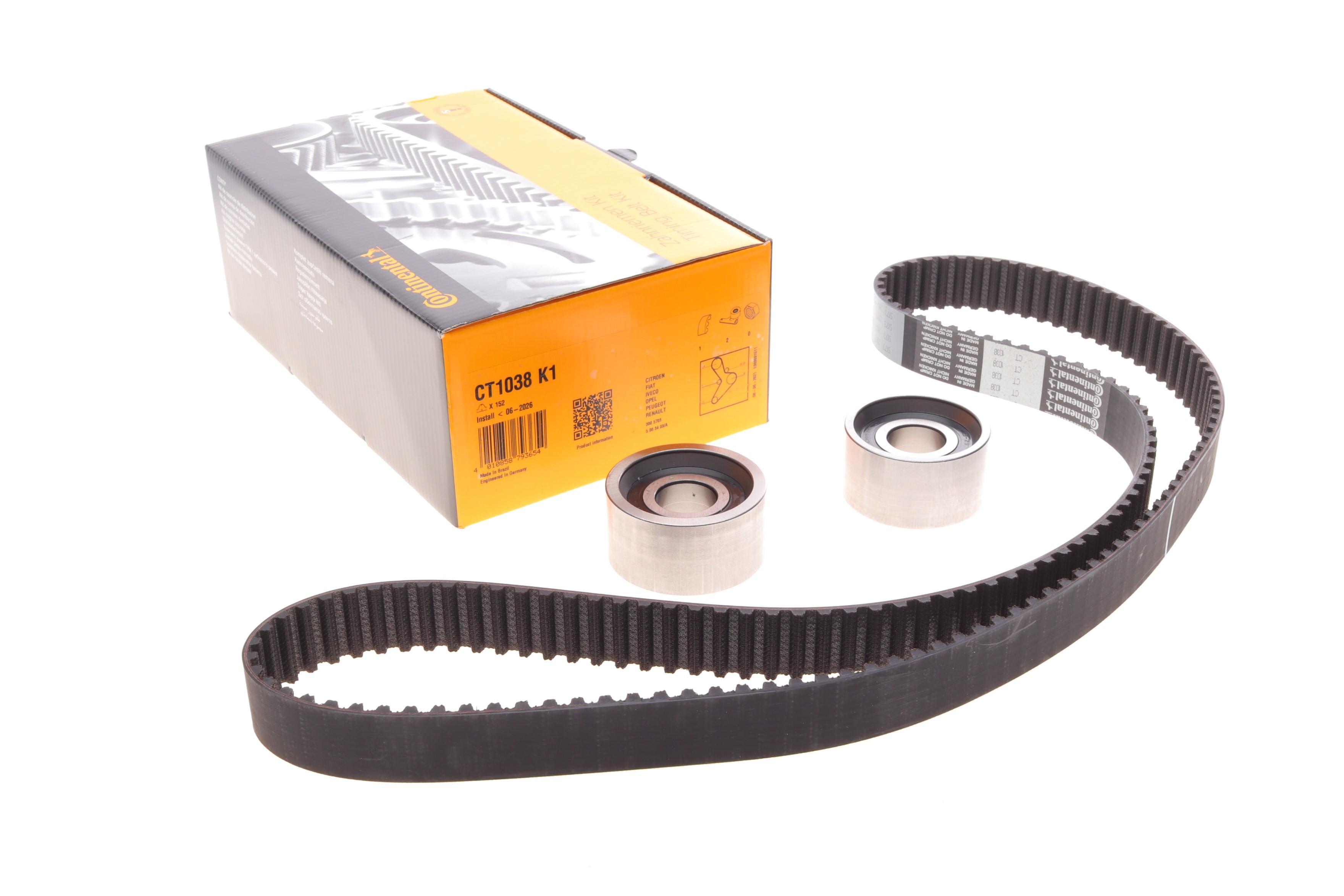 Комплект ГРМ Fiat Ducato 2.5D 94-/Citroen Jumper 2.8HDi 00-/Renault Master 2.8DTI 98-01 (30x152z)