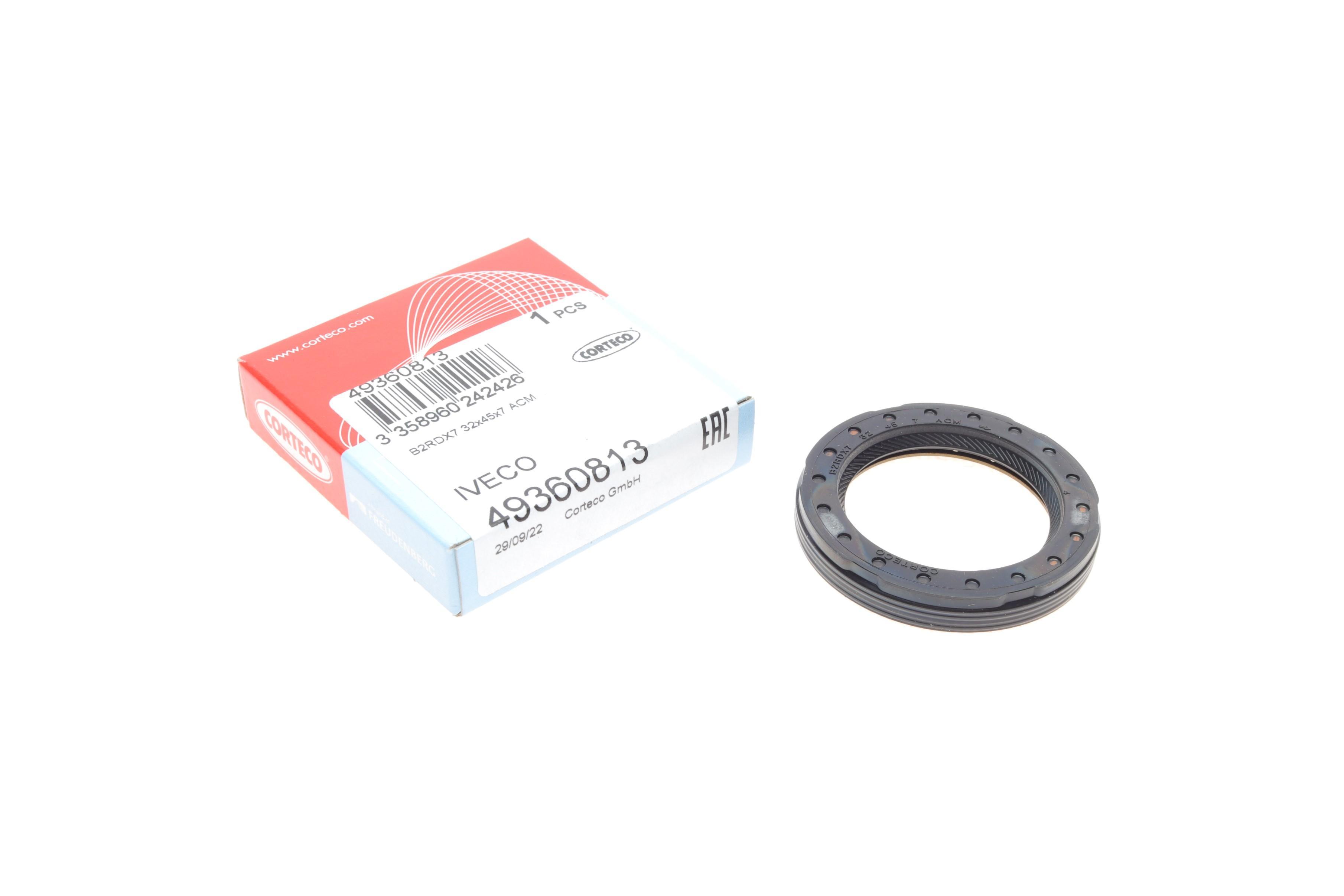 Сальник колінвалу (передній) Iveco Daily IV/V/VI (32x45x7)