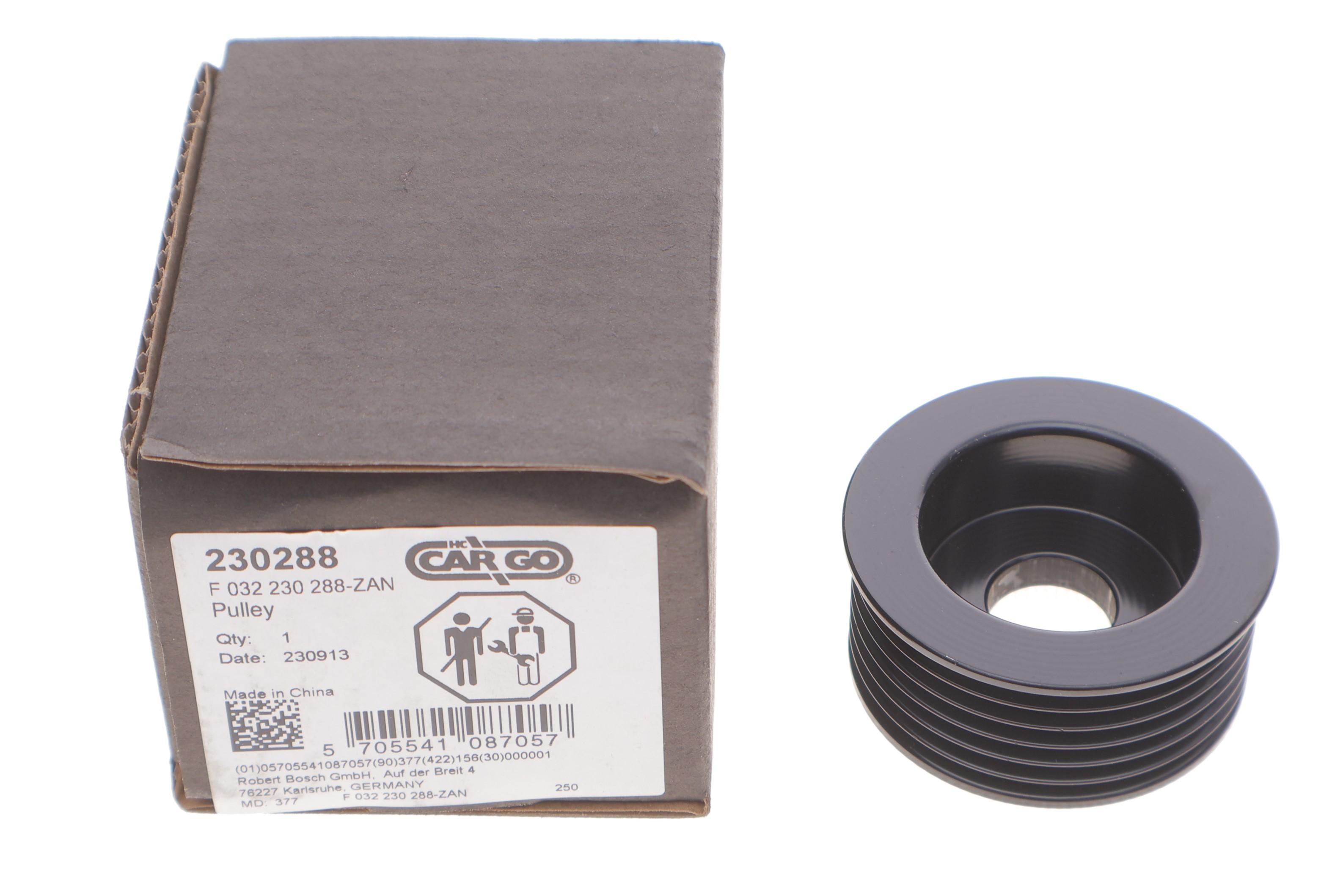 Шків генератора Citroen Berlingo 1.9D/2.0HDI 98-11 (6PK) = 230288