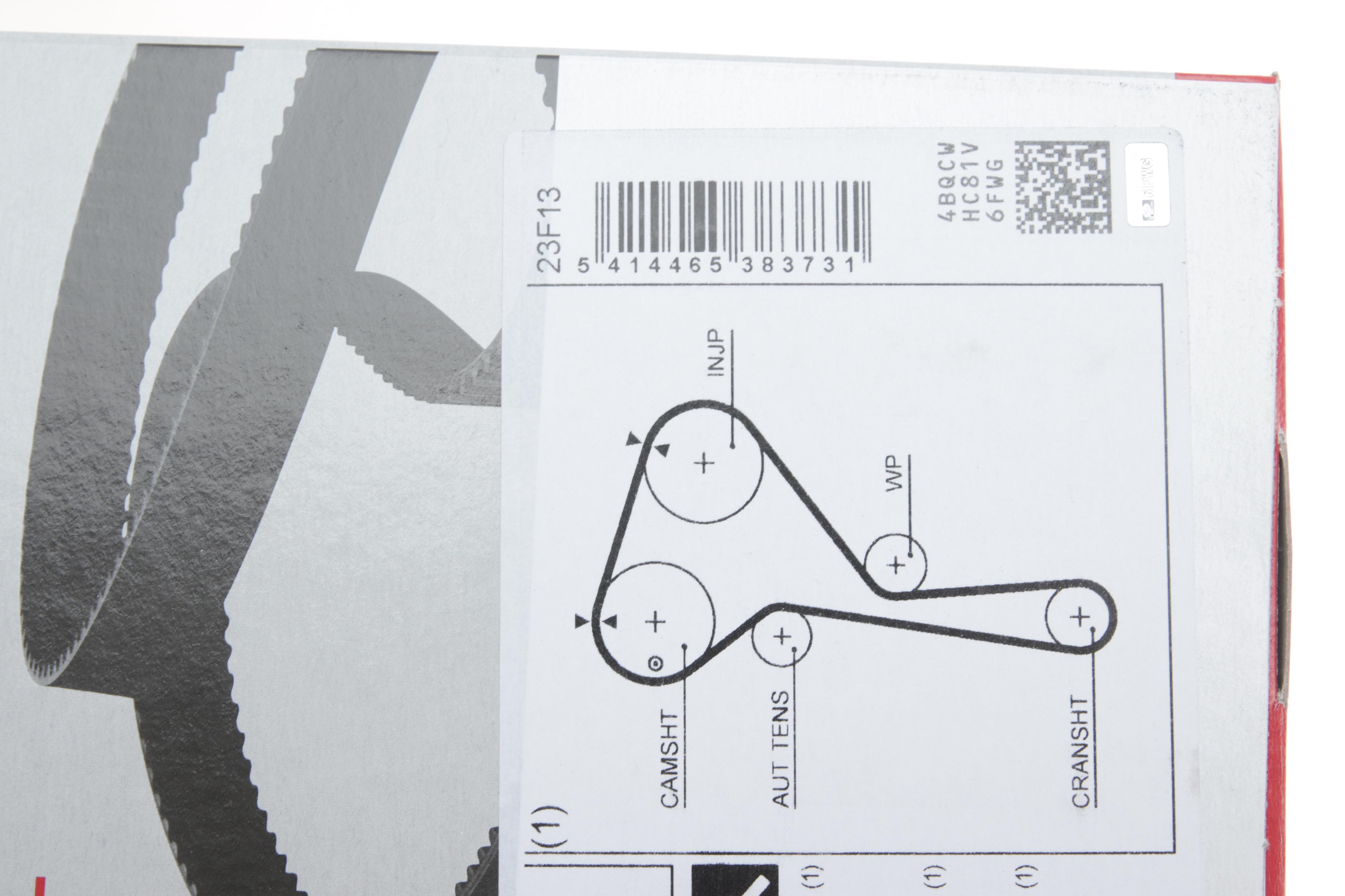 Ремінь ГРМ MB Citan 12- 1.5 CDI/Renault Kangoo 08- 1.5 dCi