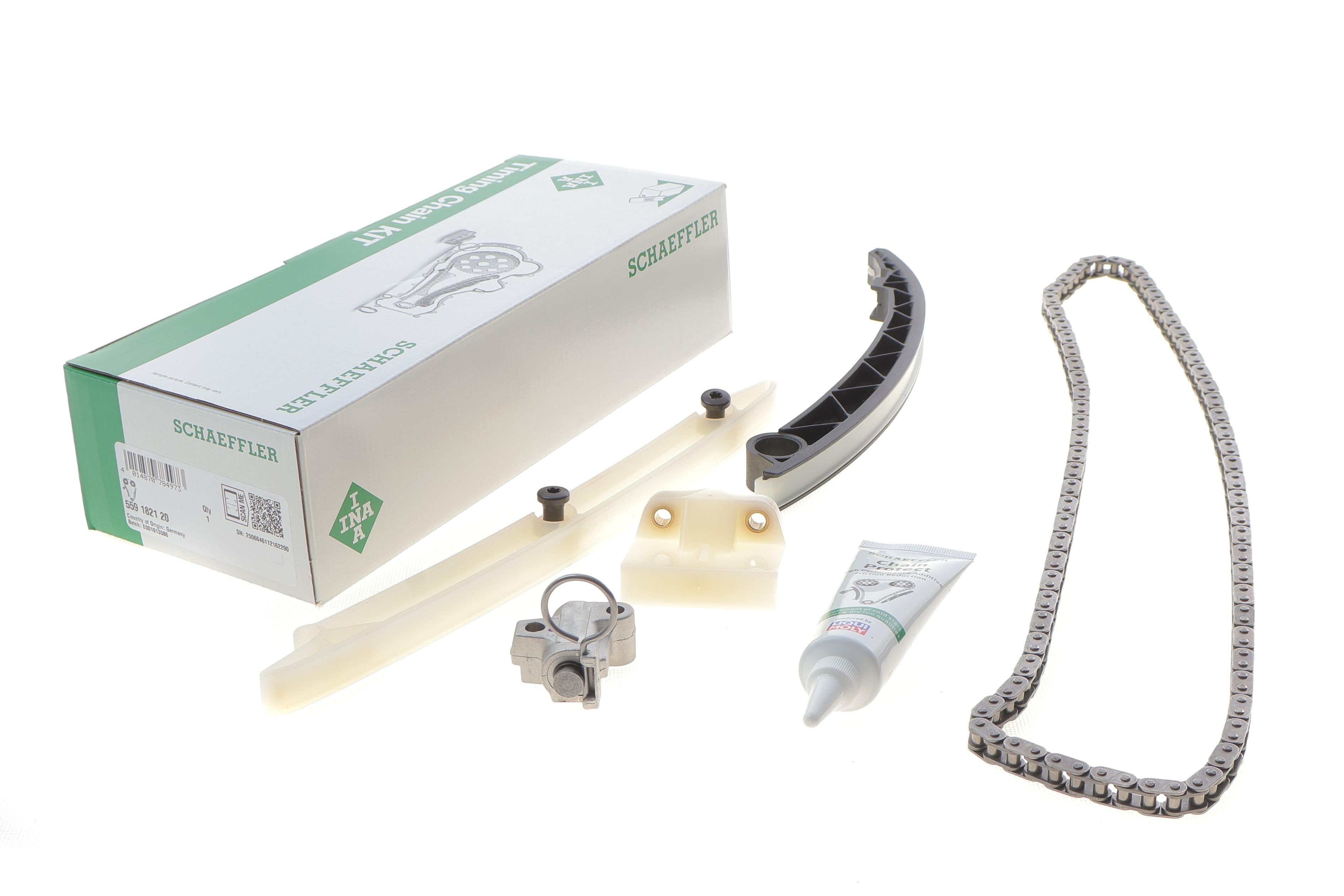 Комплект ланцюга ГРМ Opel Combo 1.4 16V 04-, (ланцюг INA)