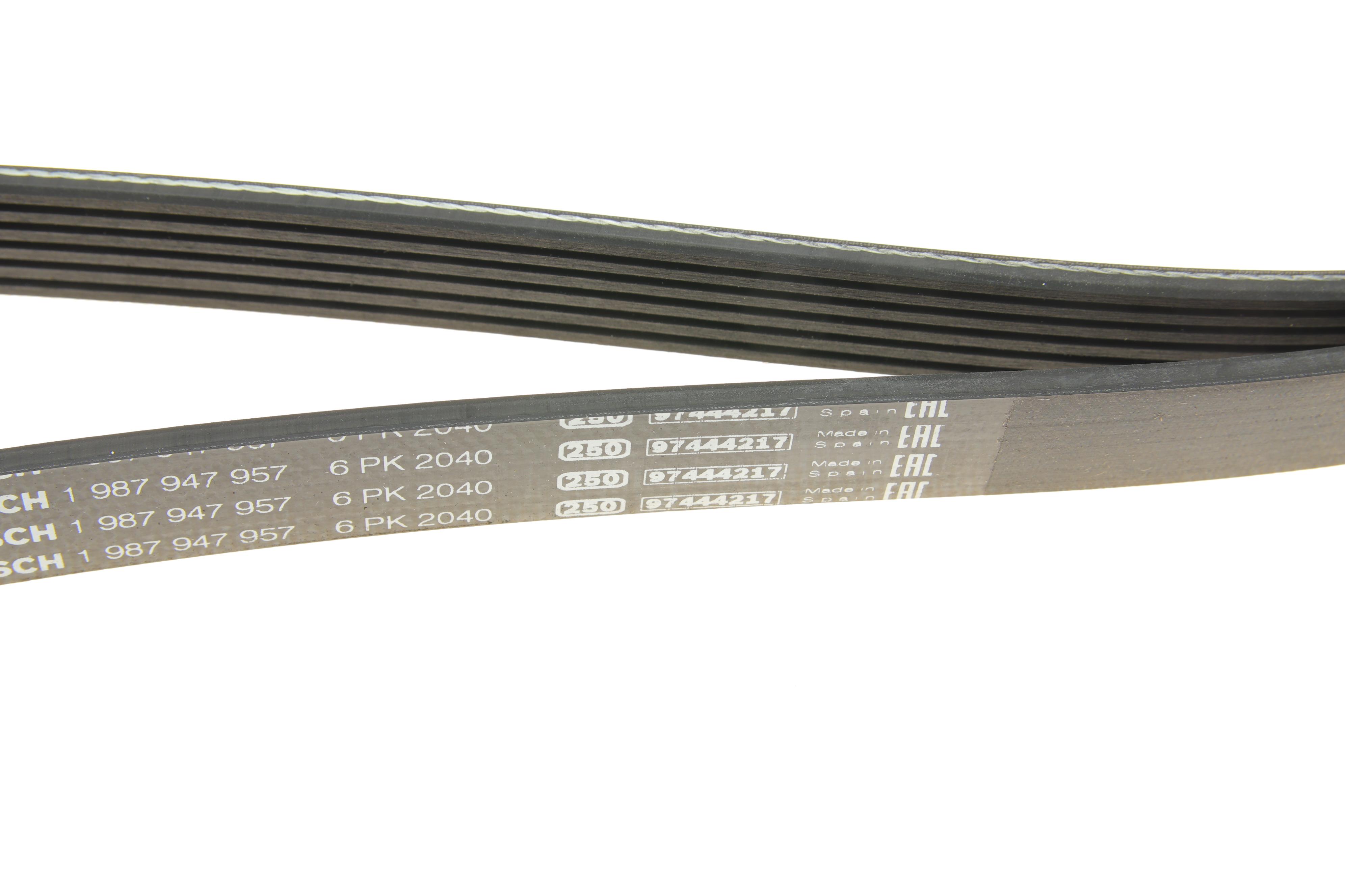 Ремінь генератора MB C-class (W202) 93-01/E-class (W124) 93-98/Ssangyong Korando 96-06 (6PK2040)