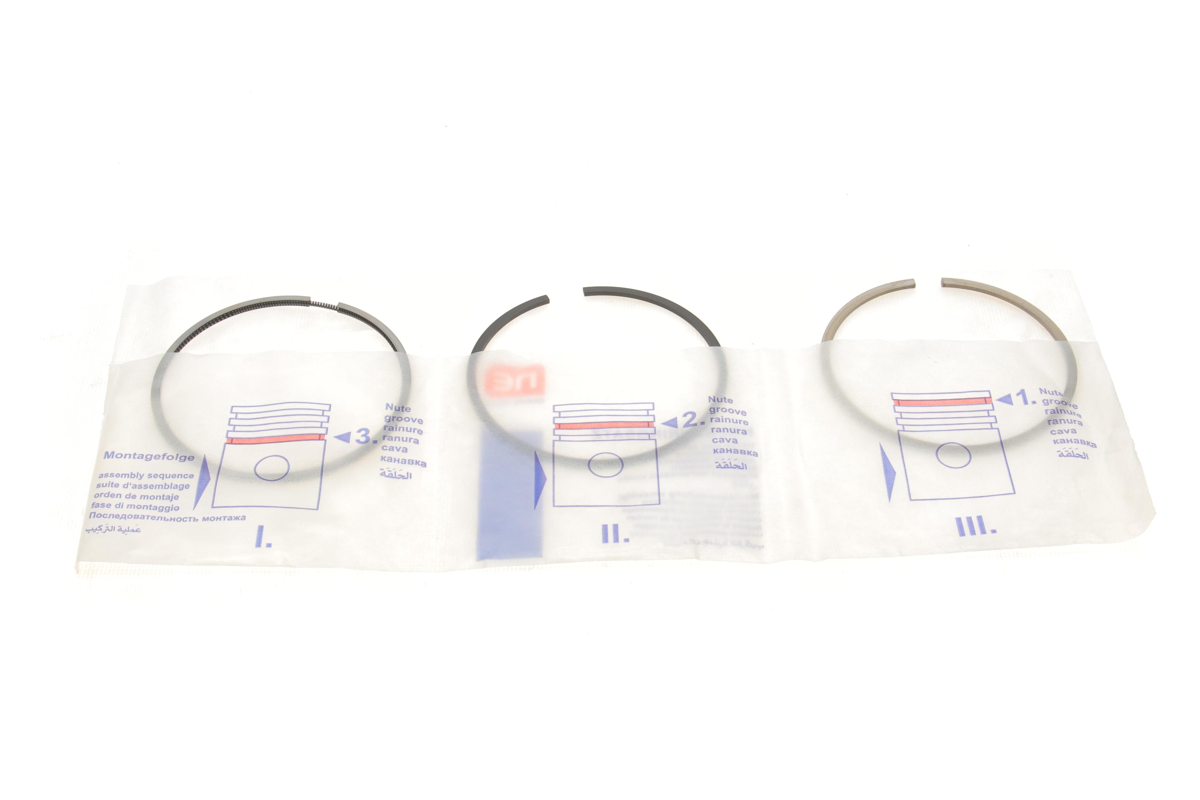 Кільця поршневі MB OM601-604D (89.00mm/+0.5) (2.5-2-3) = 8910595000