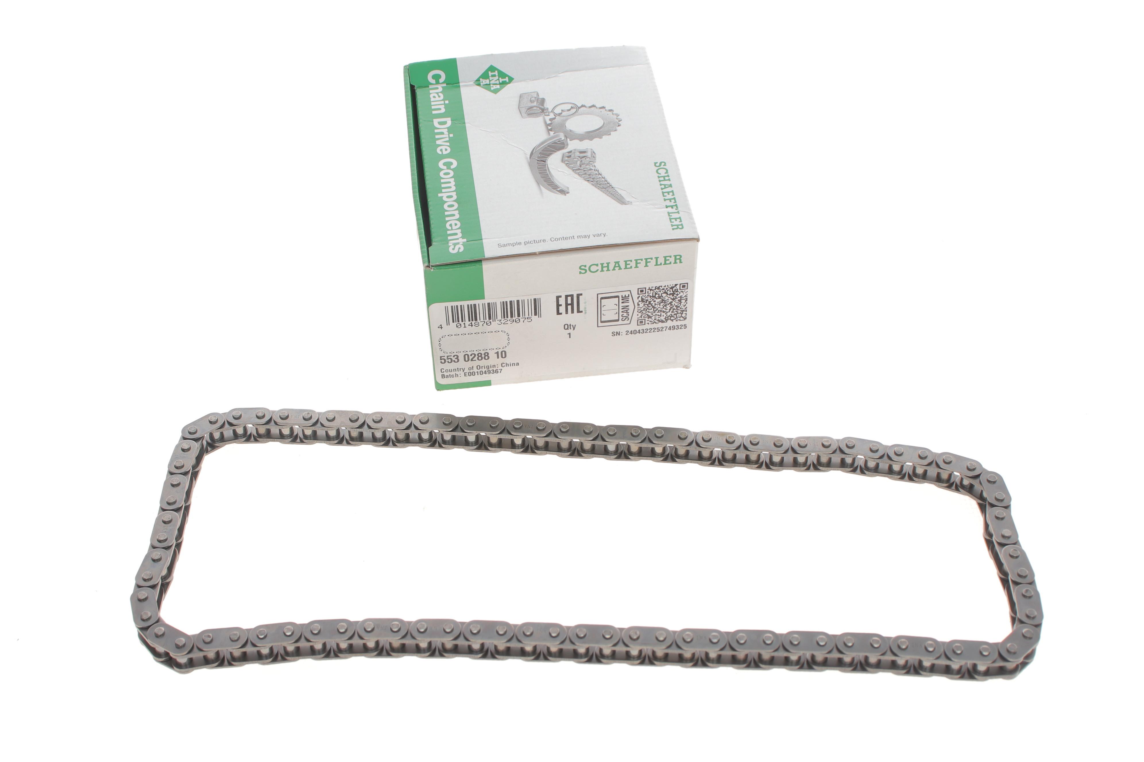 Ланцюг ГРМ BMW 3 (E90/F30)/4 (F36)/5 (E61) 1.5-3.0D 06- (z=86) N47/B37/B47/N57, (в-во INA)