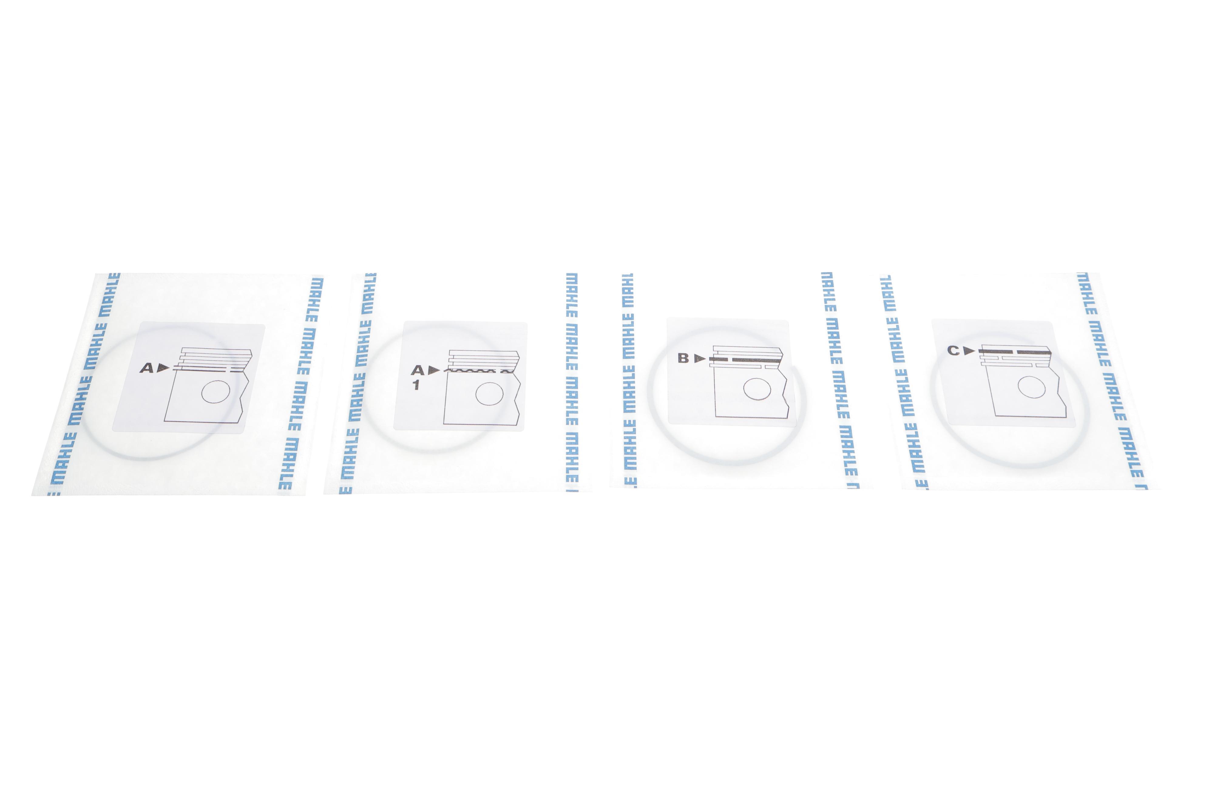 Кільця поршневі Opel Astra G 1.2 98-05 (72.5mm/STD) (1.2-1.5-2)