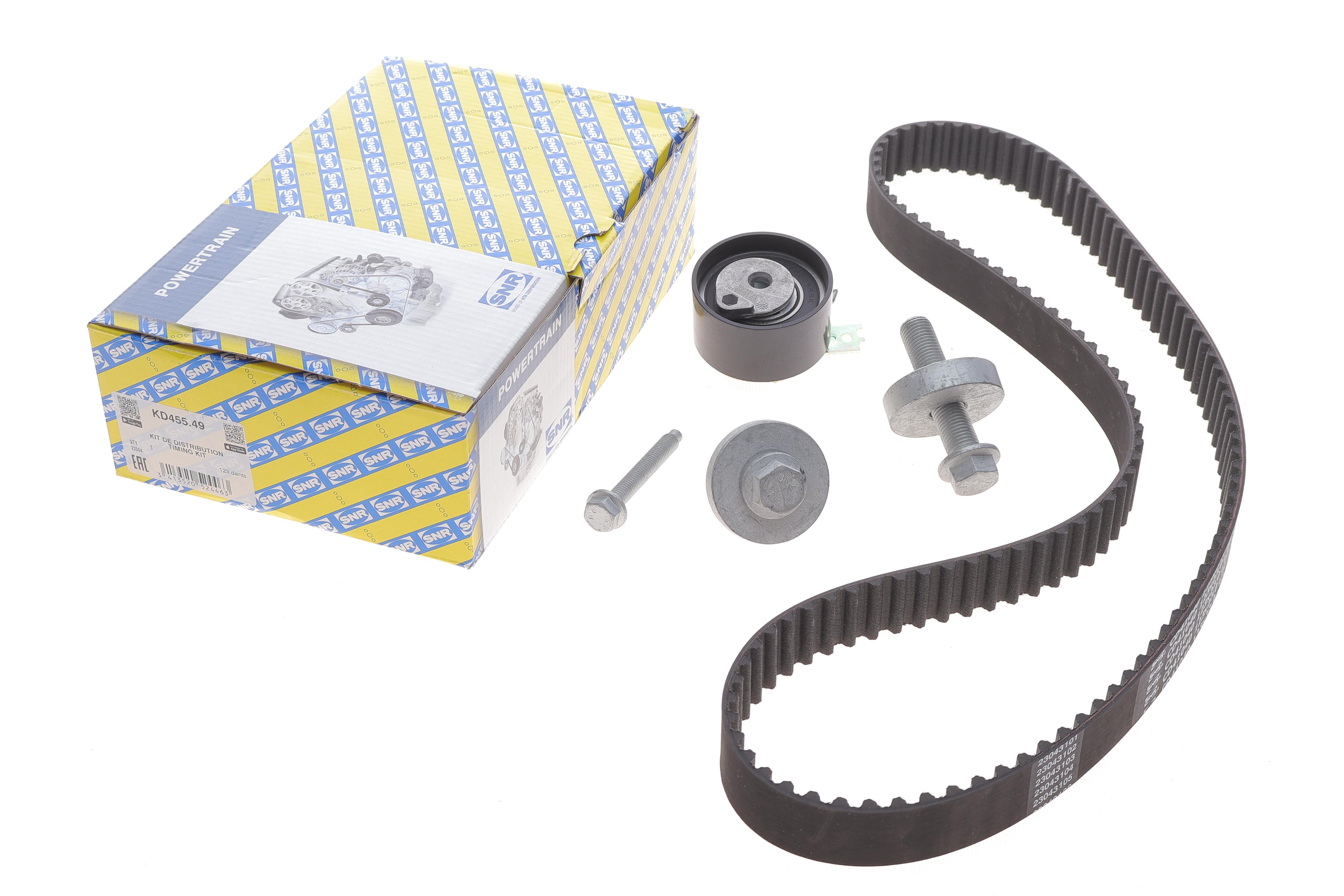 Комплект ГРМ Renault Kangoo 1.5dCi 01- (123x27)