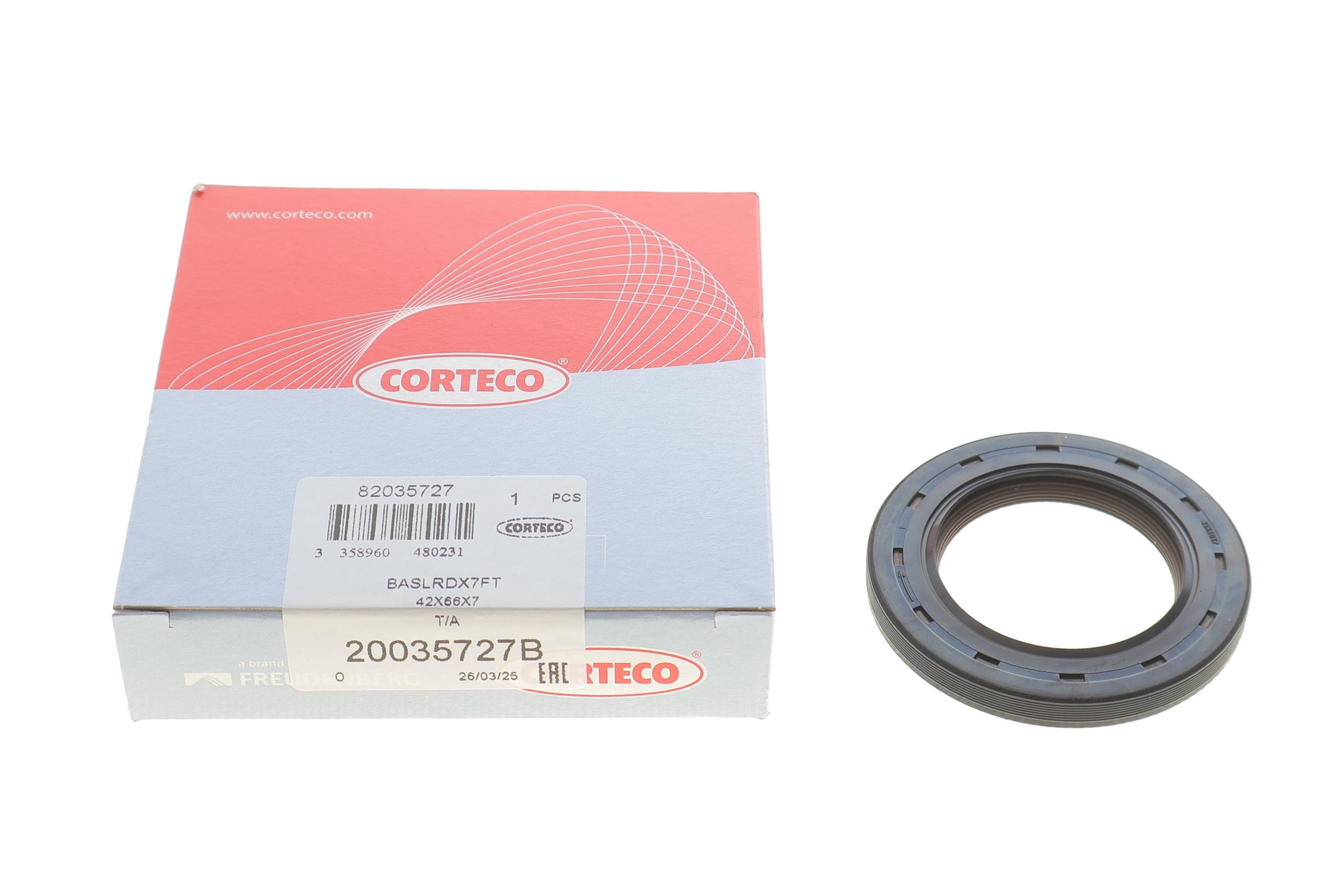 Сальник колінвалу (передній) Citroen Berlingo/Fiat Fiorino 1.4/1.6 96- (42x66x7)