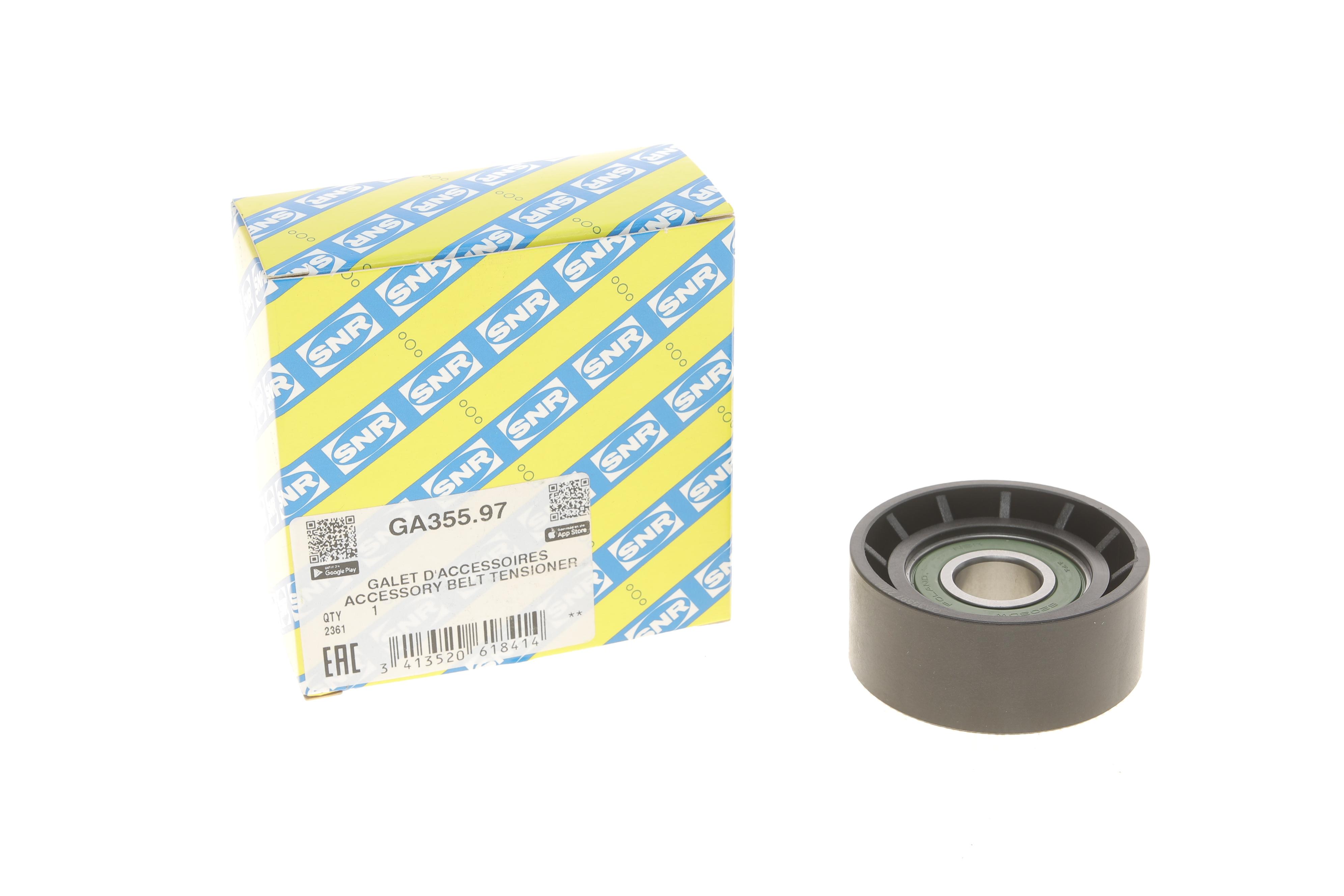 Ролик генератора Renault Trafic/Opel Vivaro 01- (паразитний) (60x25.5)