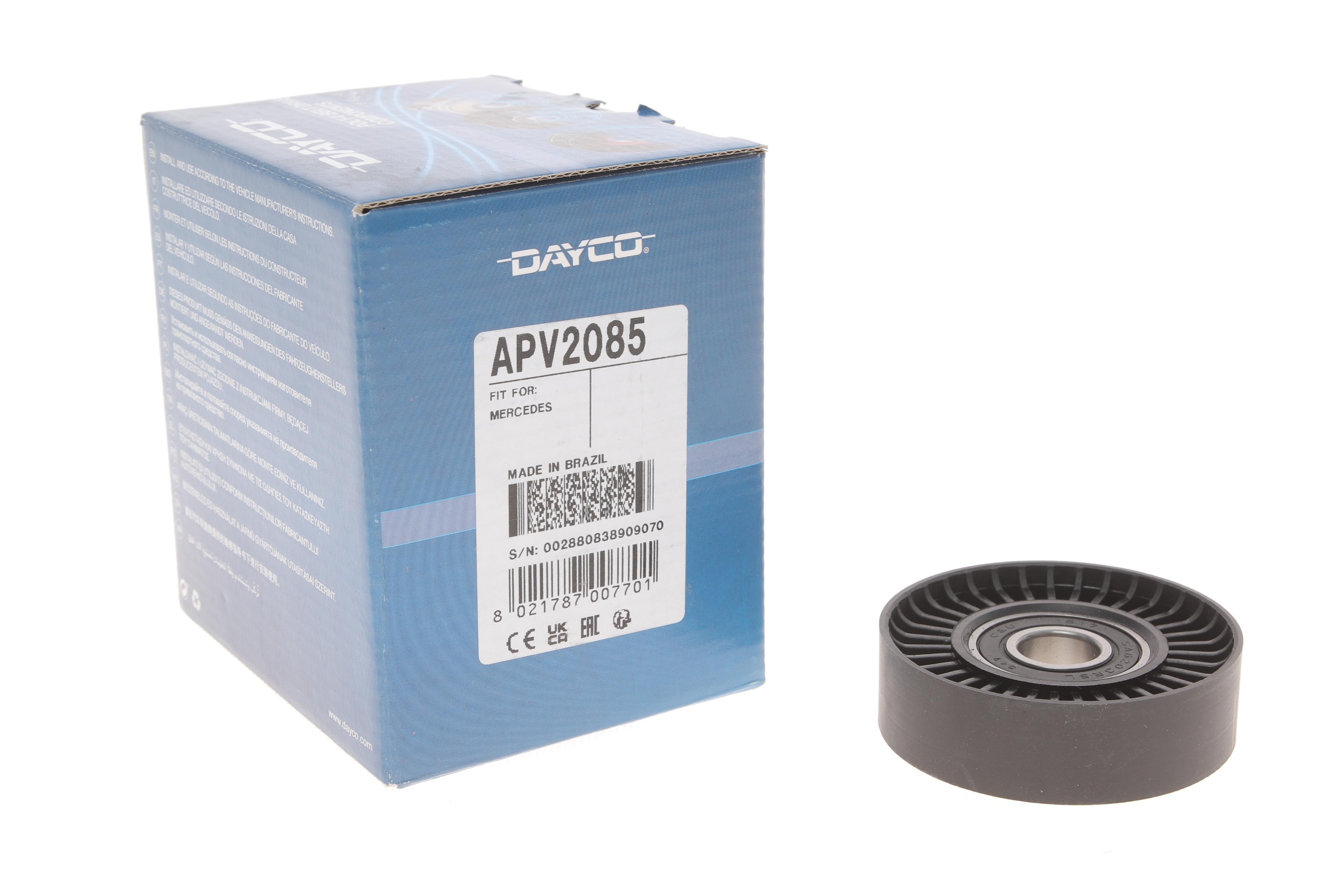 Ролик генератора MB A-class (W168)/B-class (W245) 97-11 M166/M266/OM640/OM668