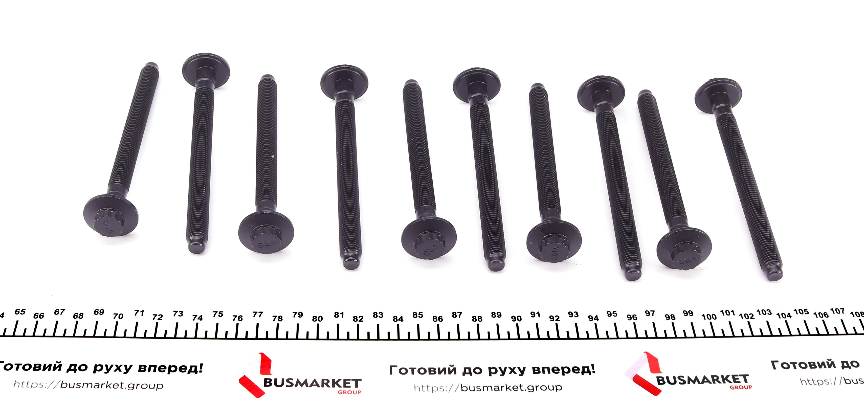 Болти головки (к-кт 10шт.) Opel Vivaro 1.6 CDTI/Renault Trafic 1.6 dCi 14-, R9M