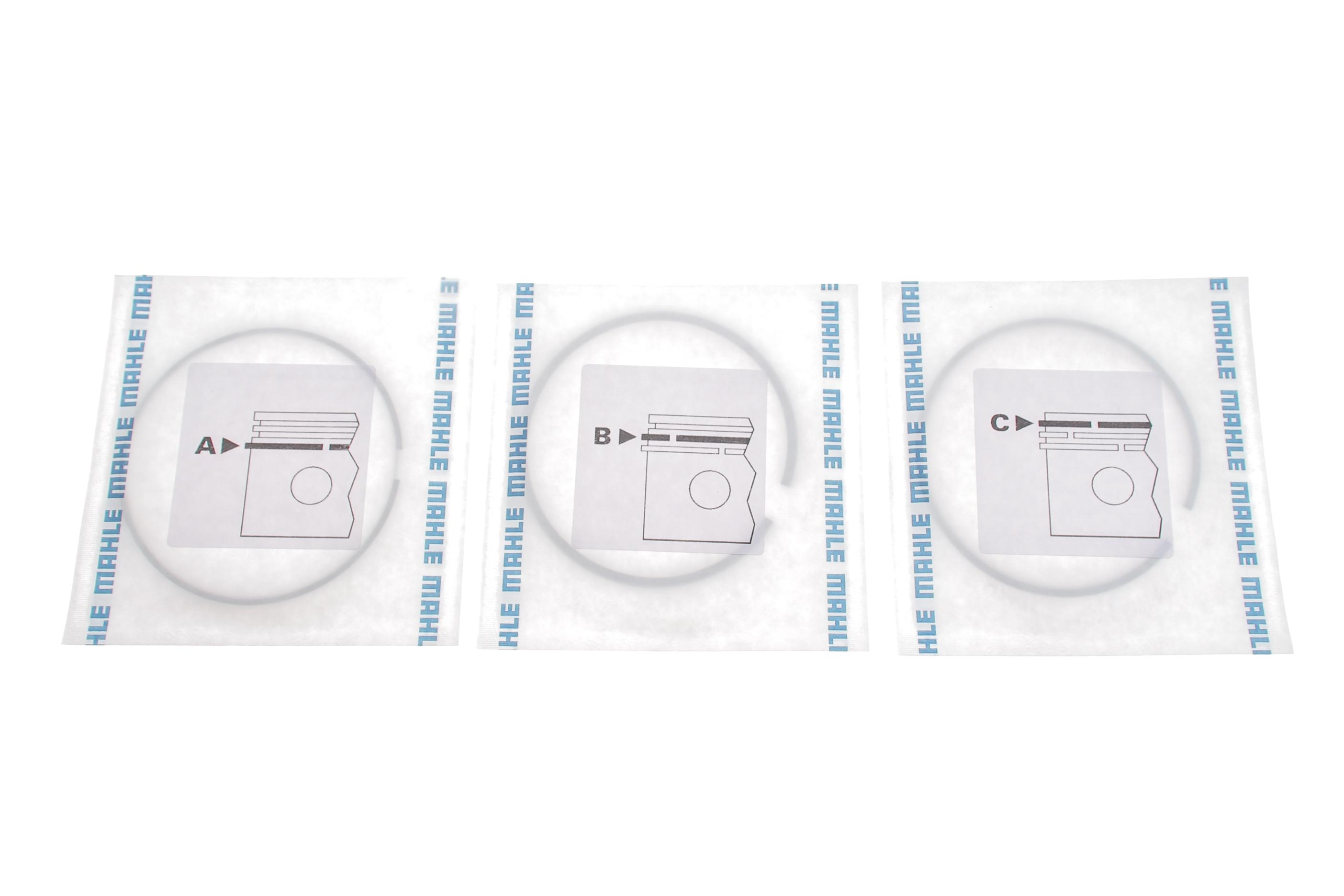 Кільця поршневі Ford Transit 2.2TDCi 06- (86.50mm/+0.50) (2-2-2)