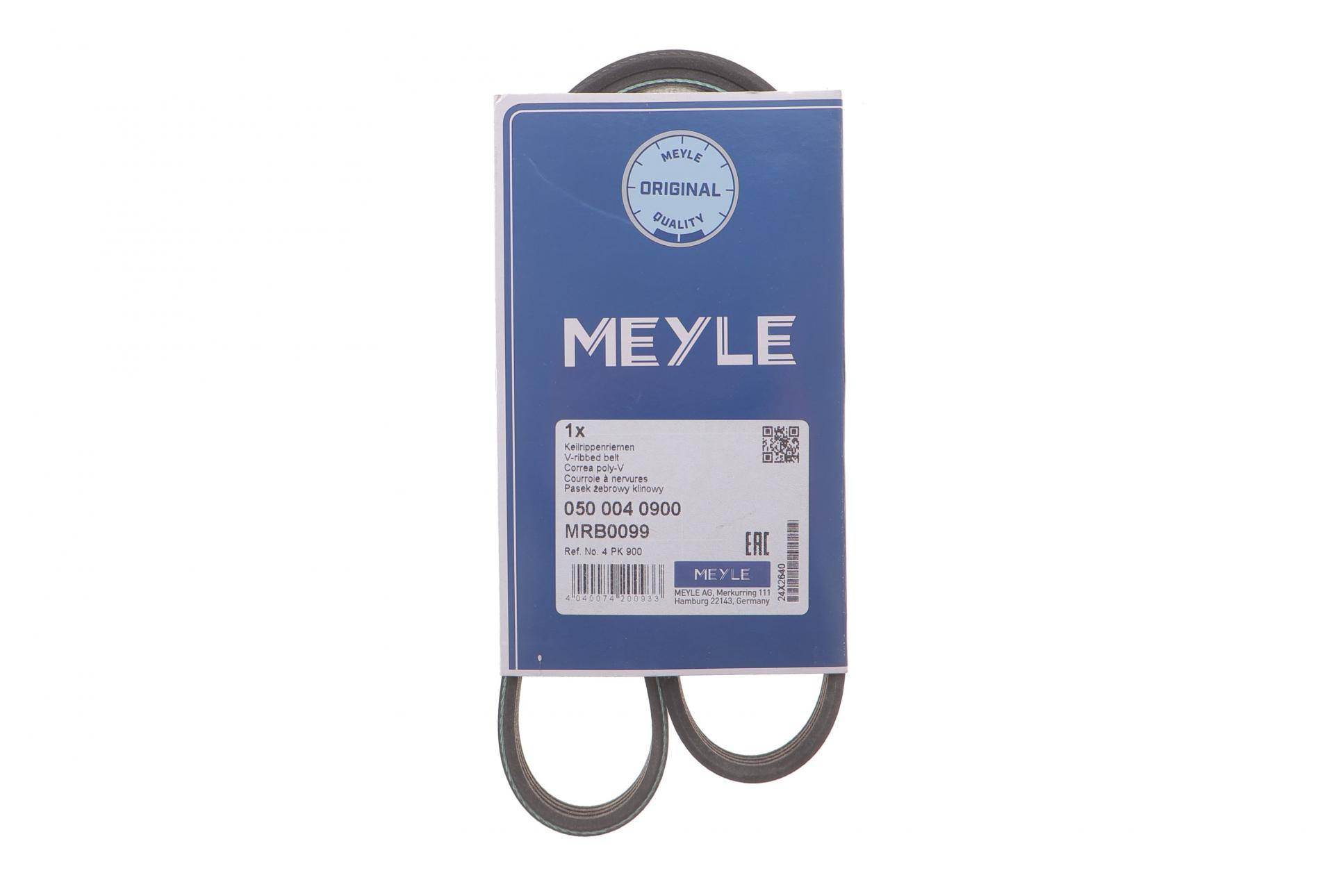 Ремінь генератора Suzuki Baleno 95-02/ Toyota Auris/Verso 1.3-1.6 i 10- (4PK900)