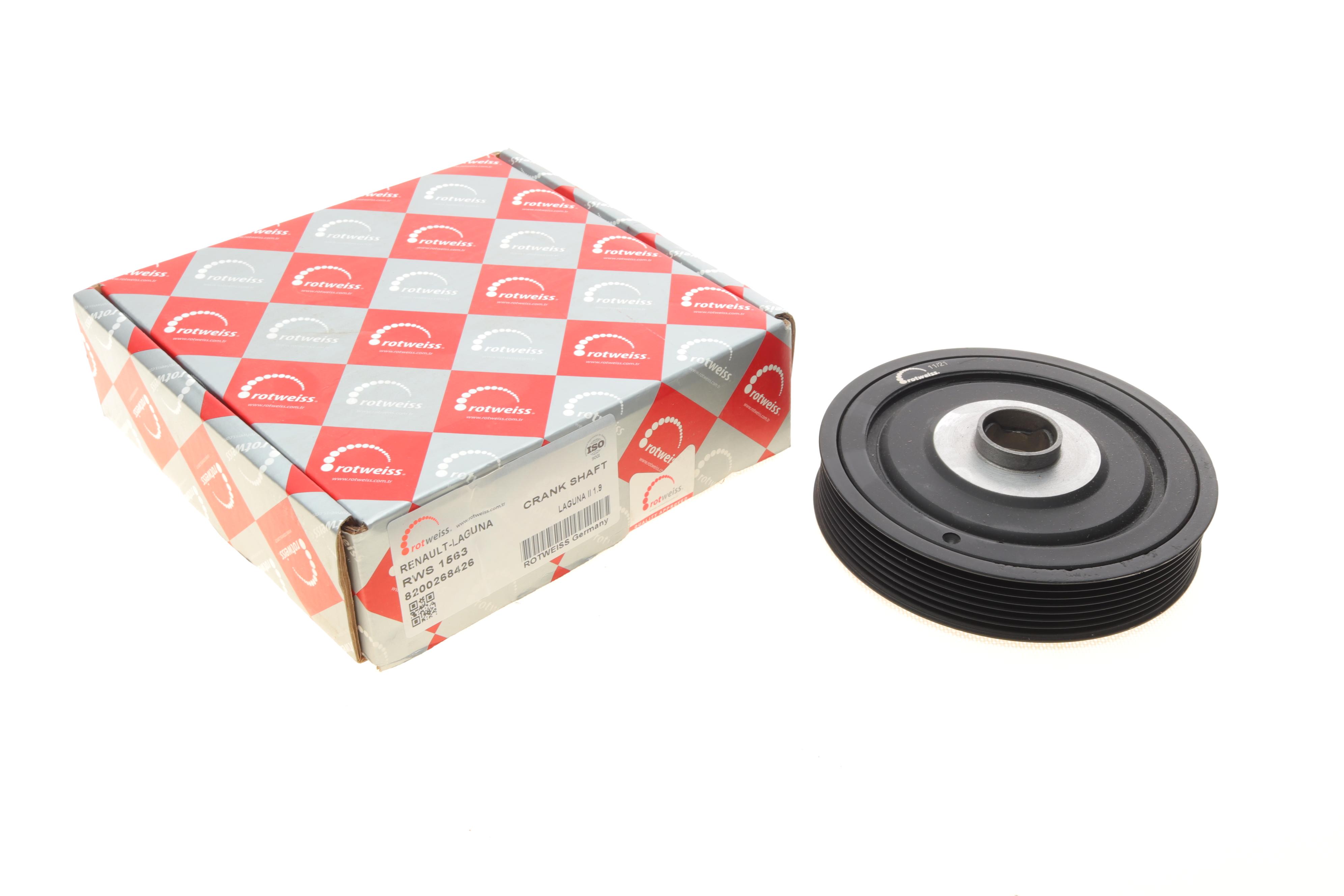 Шків колінвалу Renault Megane/Scenic 1.9dCI 01- (7PK)