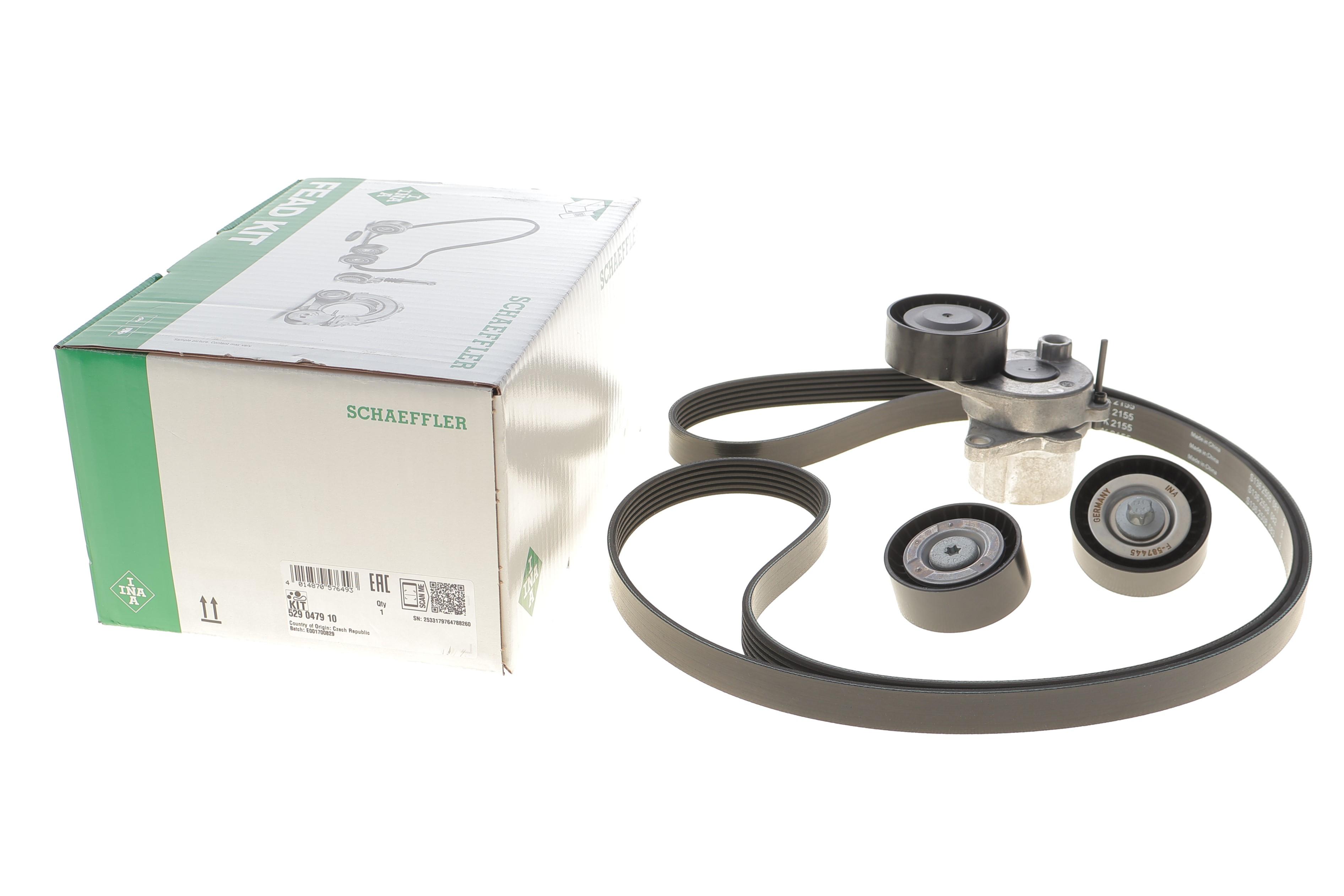 Комплект ременя генератора MB E-class (W212) 09-16, (6PK 2155)