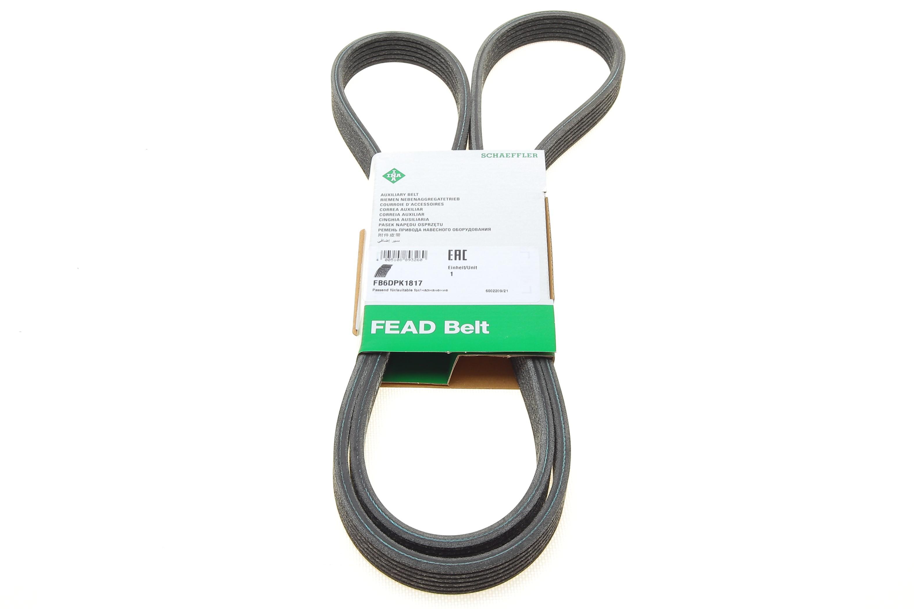 Ремінь генератора BMW 3(E92)/5(E60)/X3(E83) 07-, N47/N57