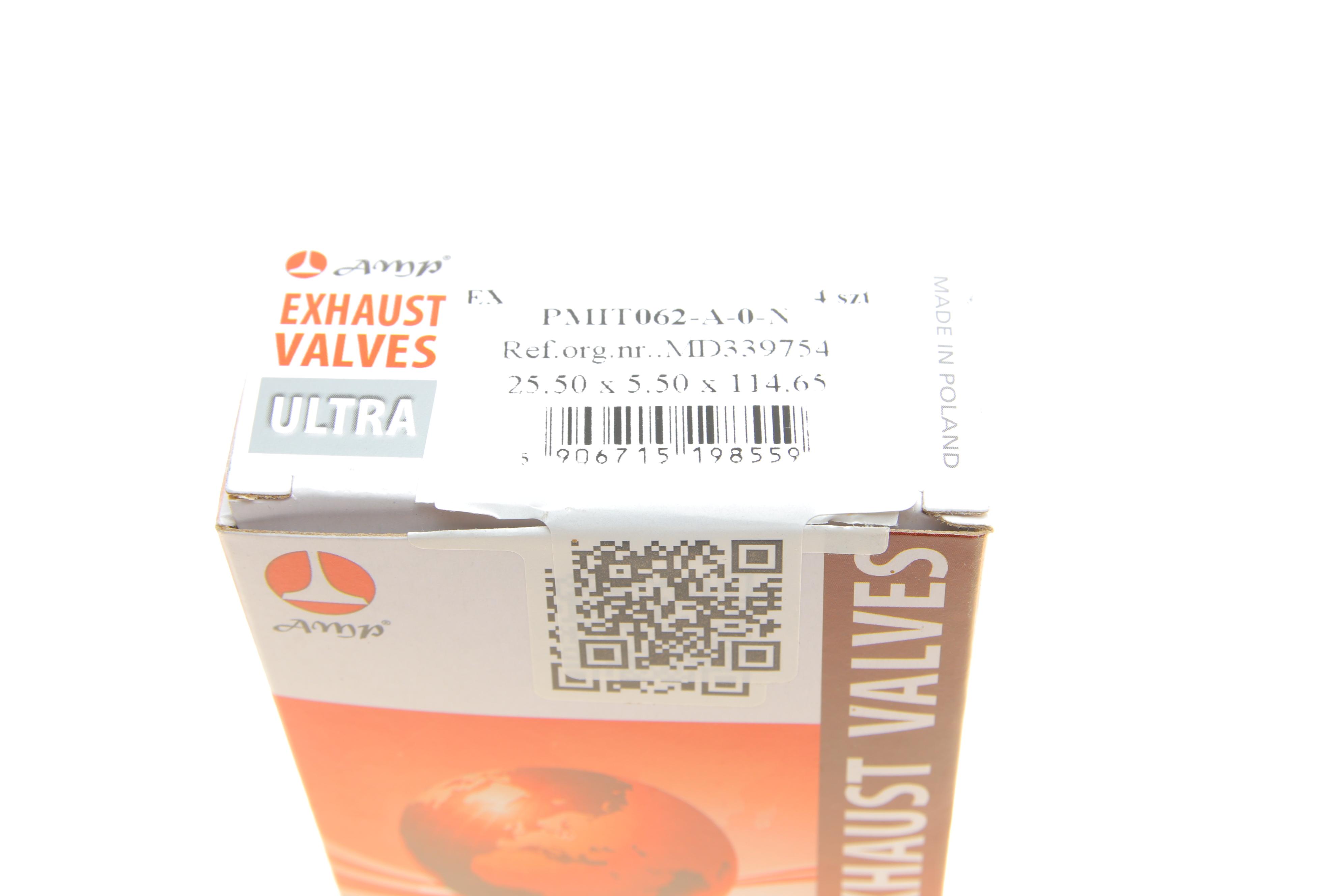 Клапан (випуск) Mitsubishi Lancer 03-08 (25.5x5.5x114.7) (азотований)