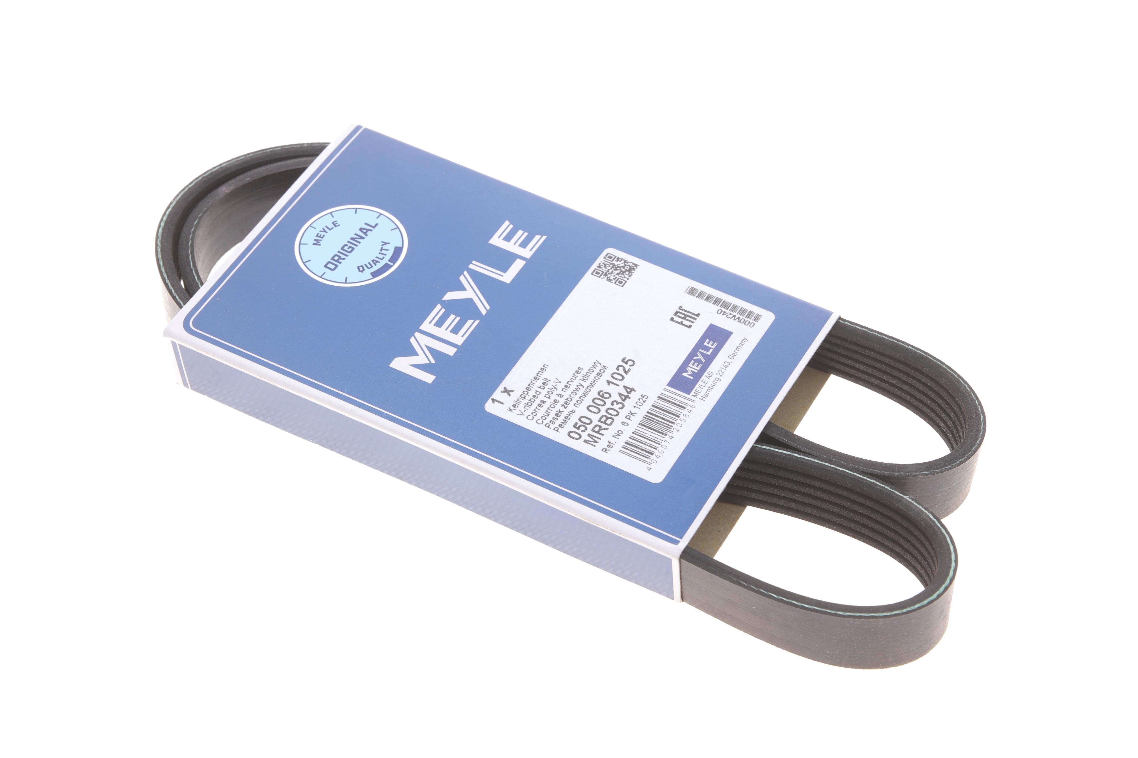 Ремінь генератора Audi A3/A4/Seat Leon/VW Caddy/Passat/Tiguan 1.6-2.0TDI (6PK1025)