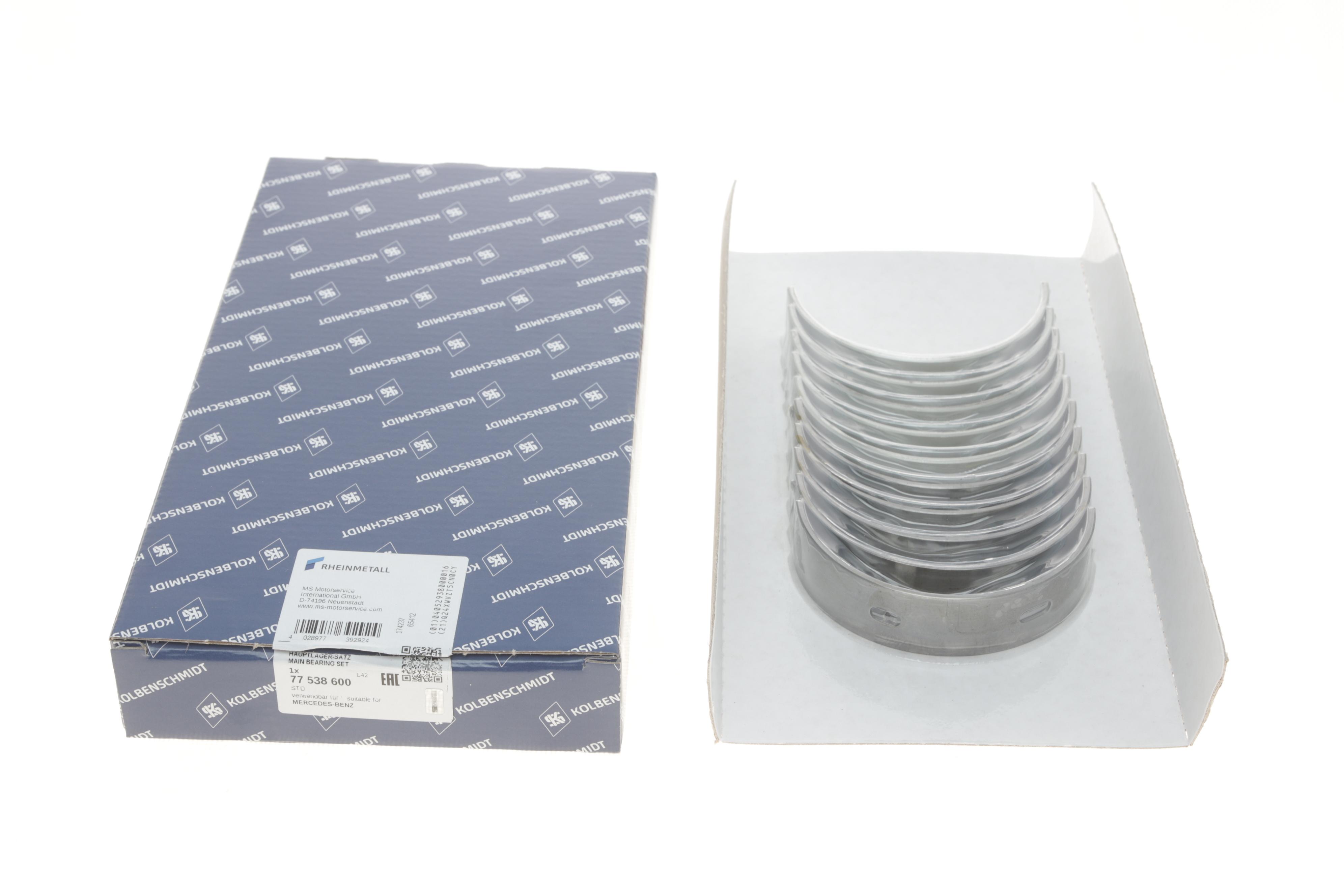 Вкладиші корінні MB Vario OM904 4.3TDI (STD) (к-кт)