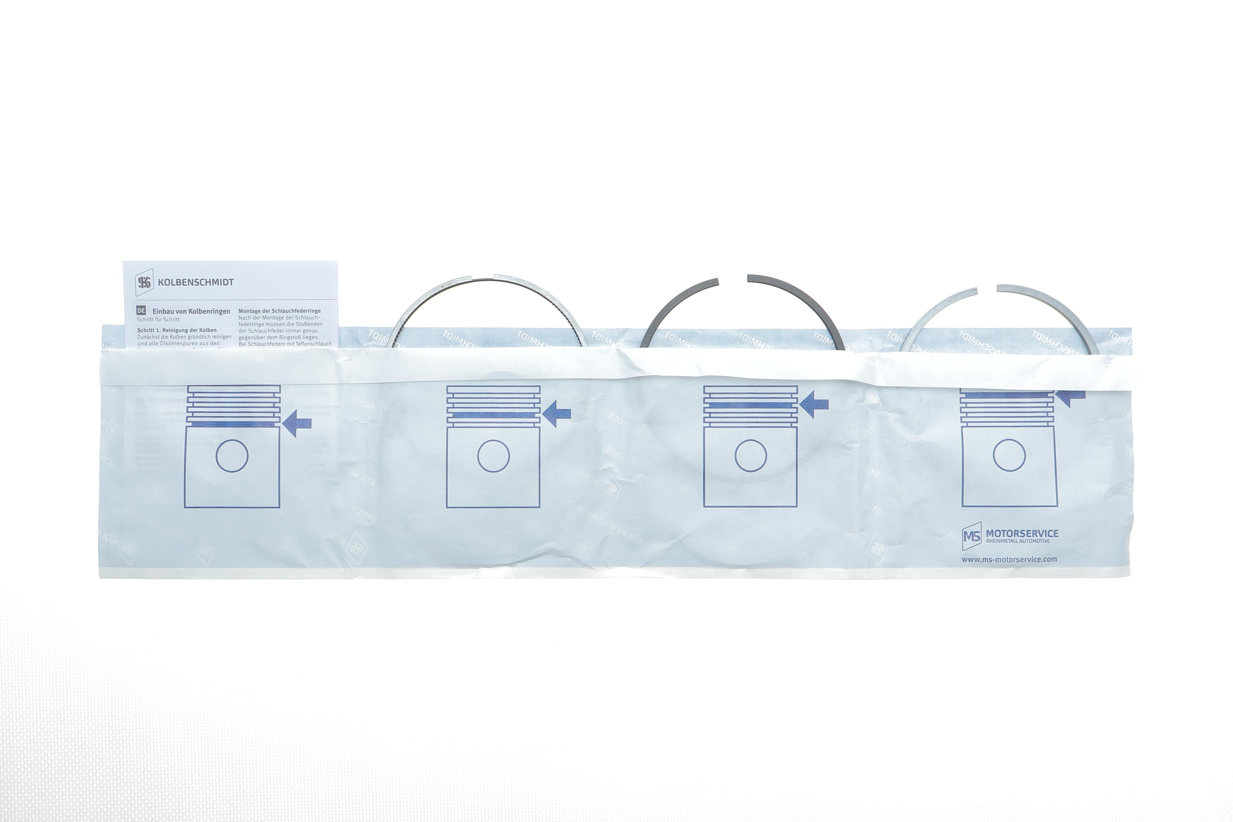 Кільця поршневі Renault Trafic 2.0DCI 05- (84.50mm/+0.5) (2.5-2-2)