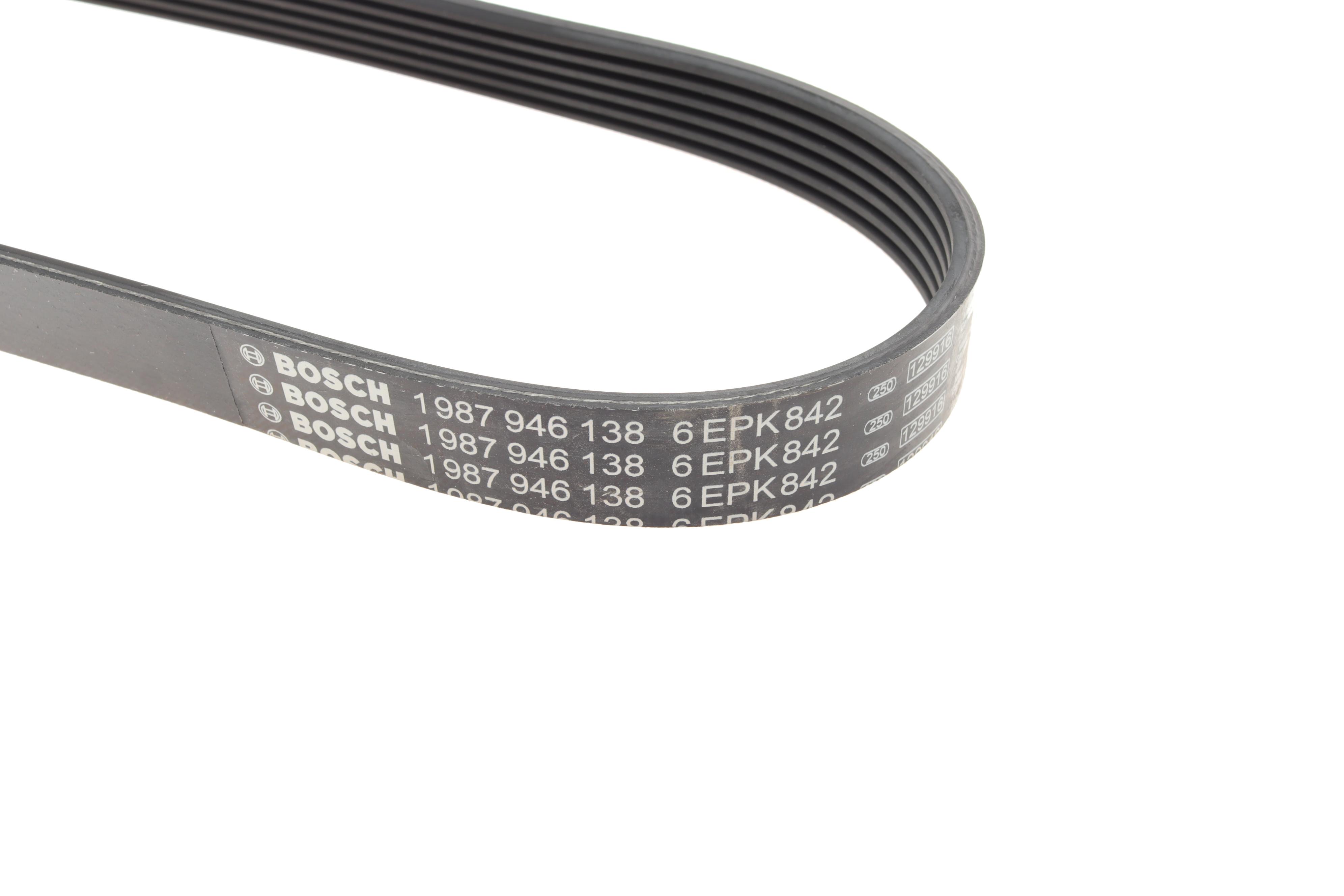 Ремінь генератора VW Golf VI/Caddy III 1.6-2.0 TDI 10-/Skoda Octavia 09-13 (6PK842)