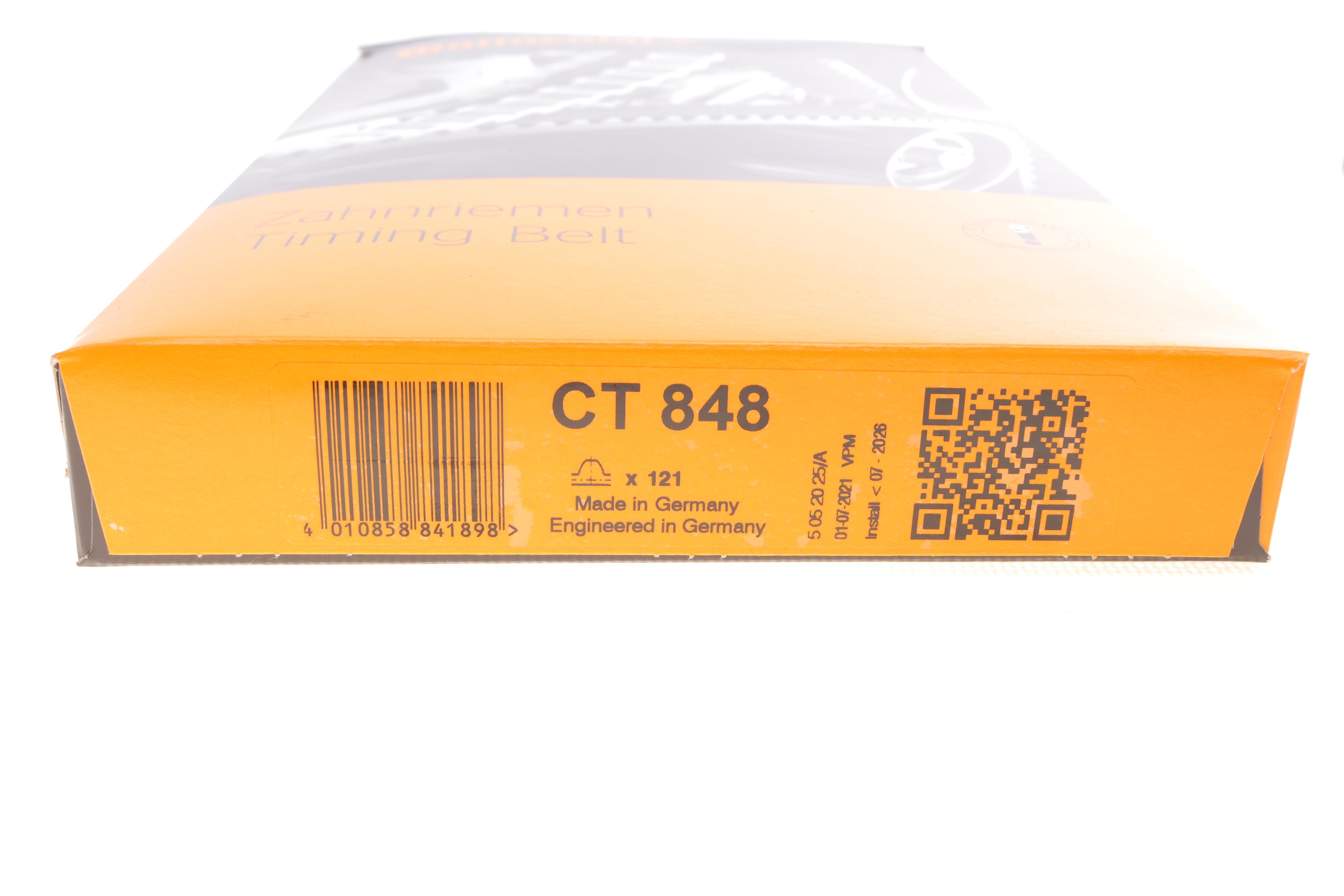 Ремінь ГРМ VW Golf/Polo/Passat 1.6/1.8 91-02/Audi A4 1.6 94-01 (121x18)