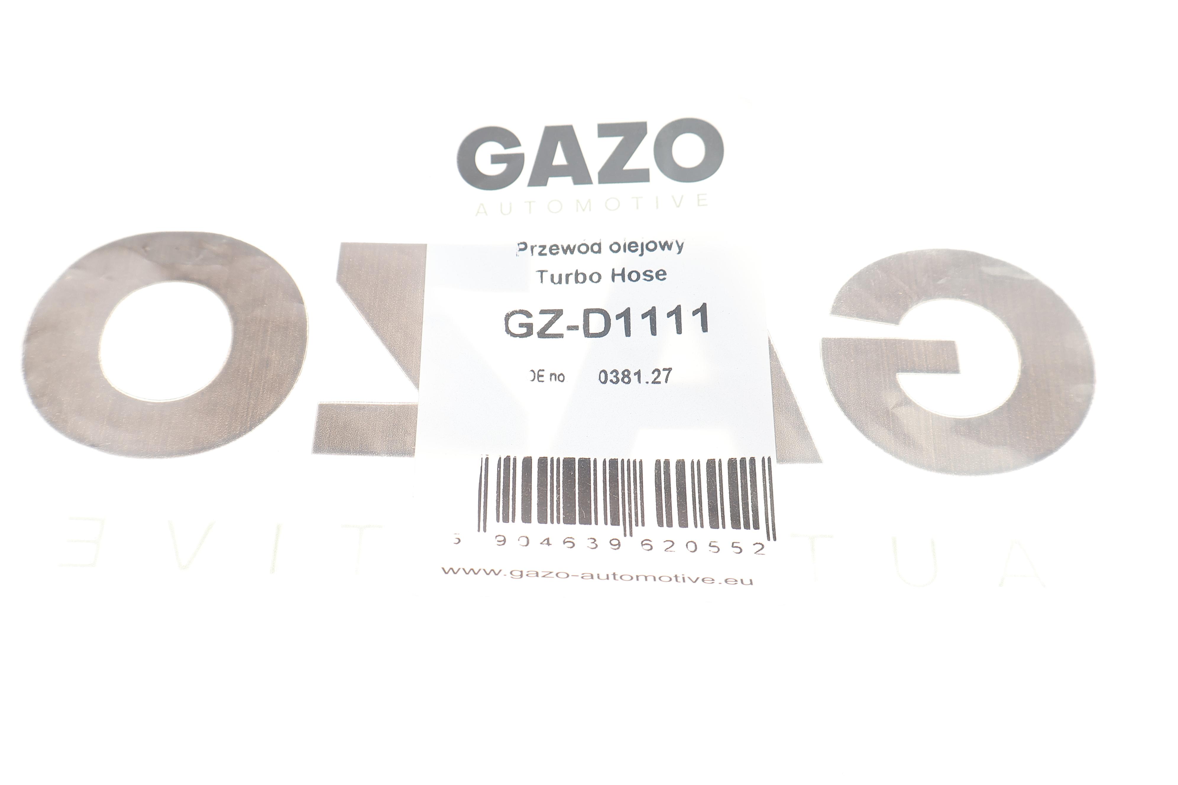 Патрубок зливу оливи турбіни Fiat Scudo/Peugeot Partner 1.6HDI 07-