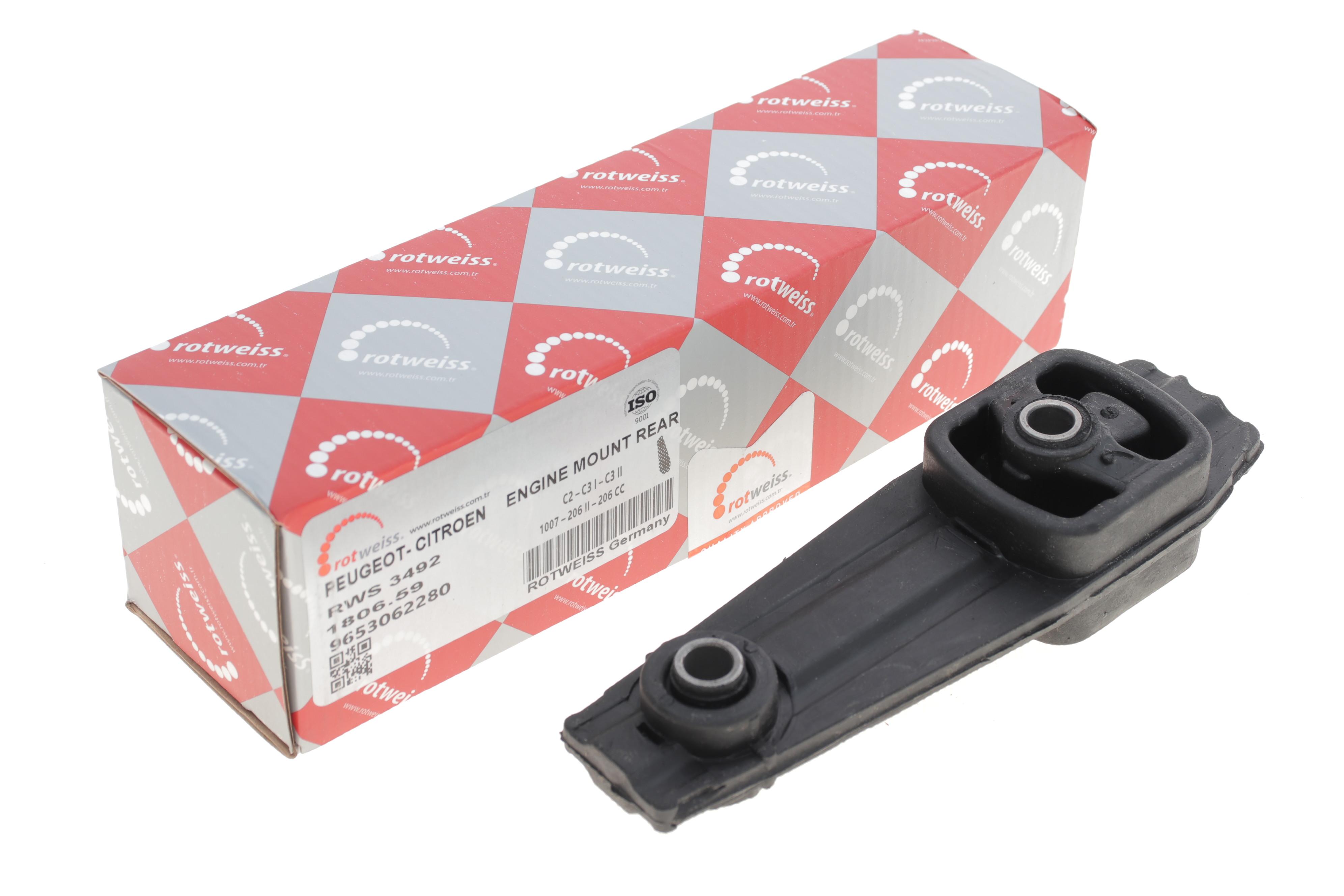 Подушка двигуна (задня) Citroen C3/Peugeot 207 98-