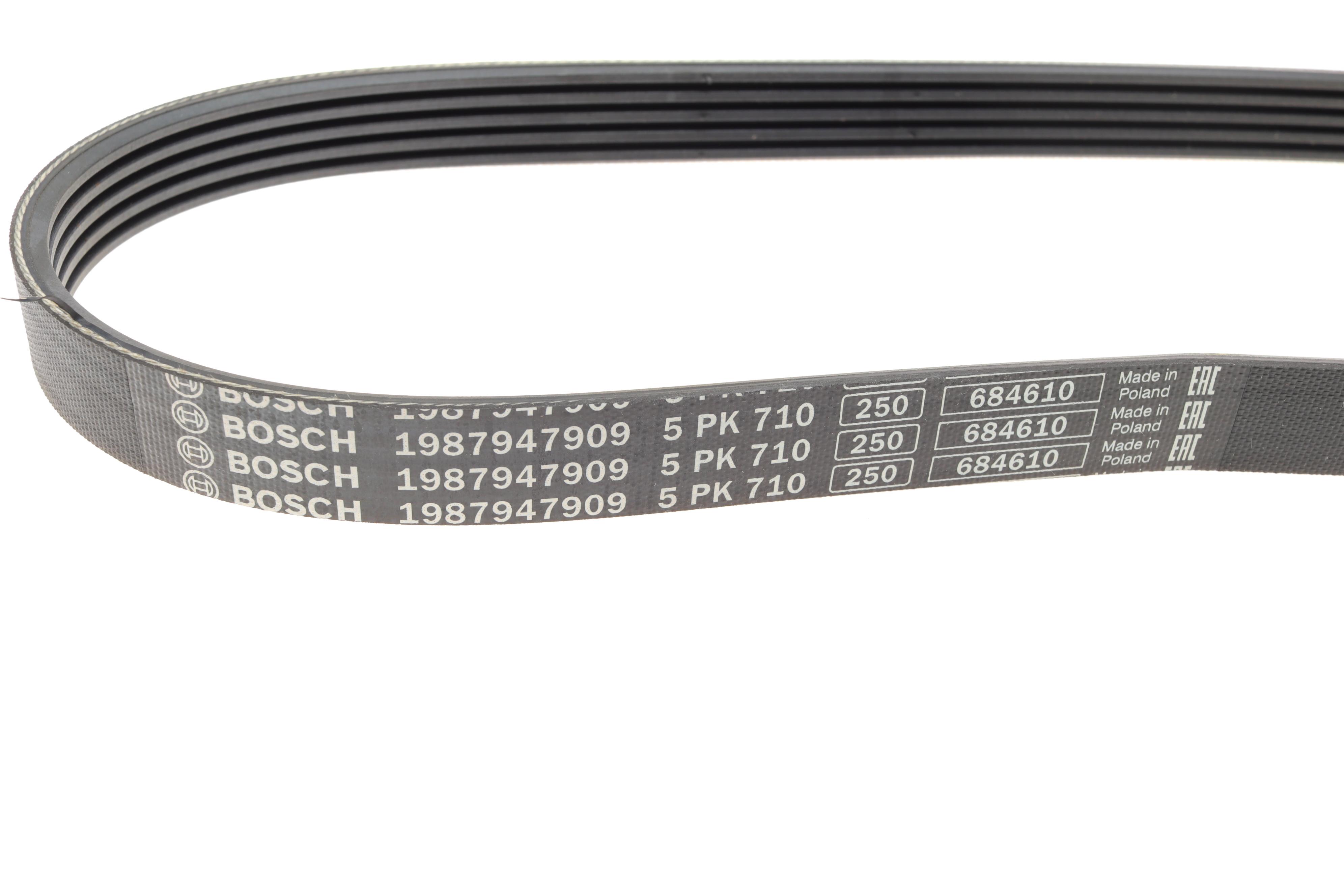 Ремінь генератора Ford Focus 2.0 04-12/Peugeot 405/605 1.8/2.0 Turbo 88-99 (5PK710)