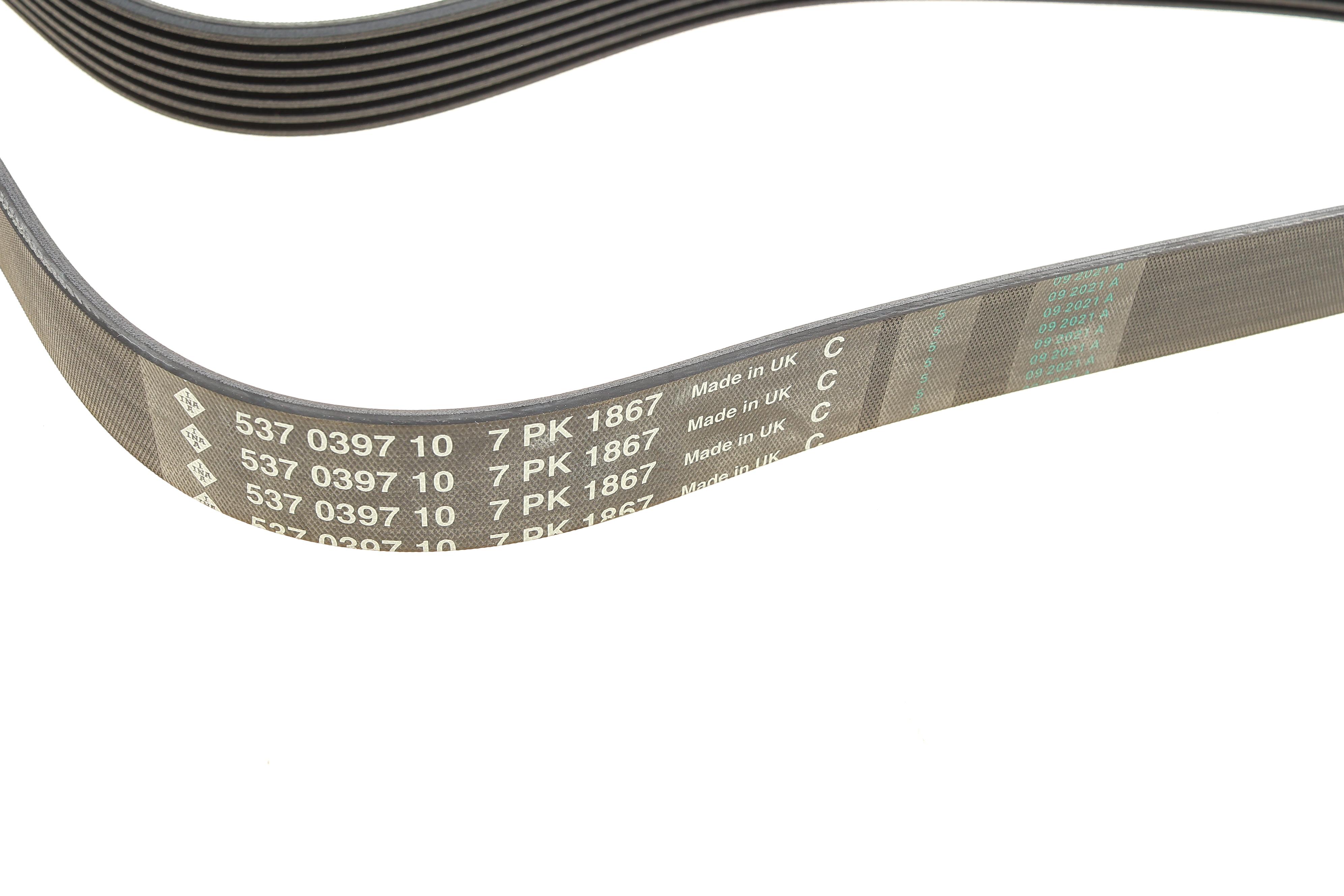 Ремень генератора Land Rover Discovery/Range Rover 2.5 Td5/3.9-4.6 93-04 (7PK1867)