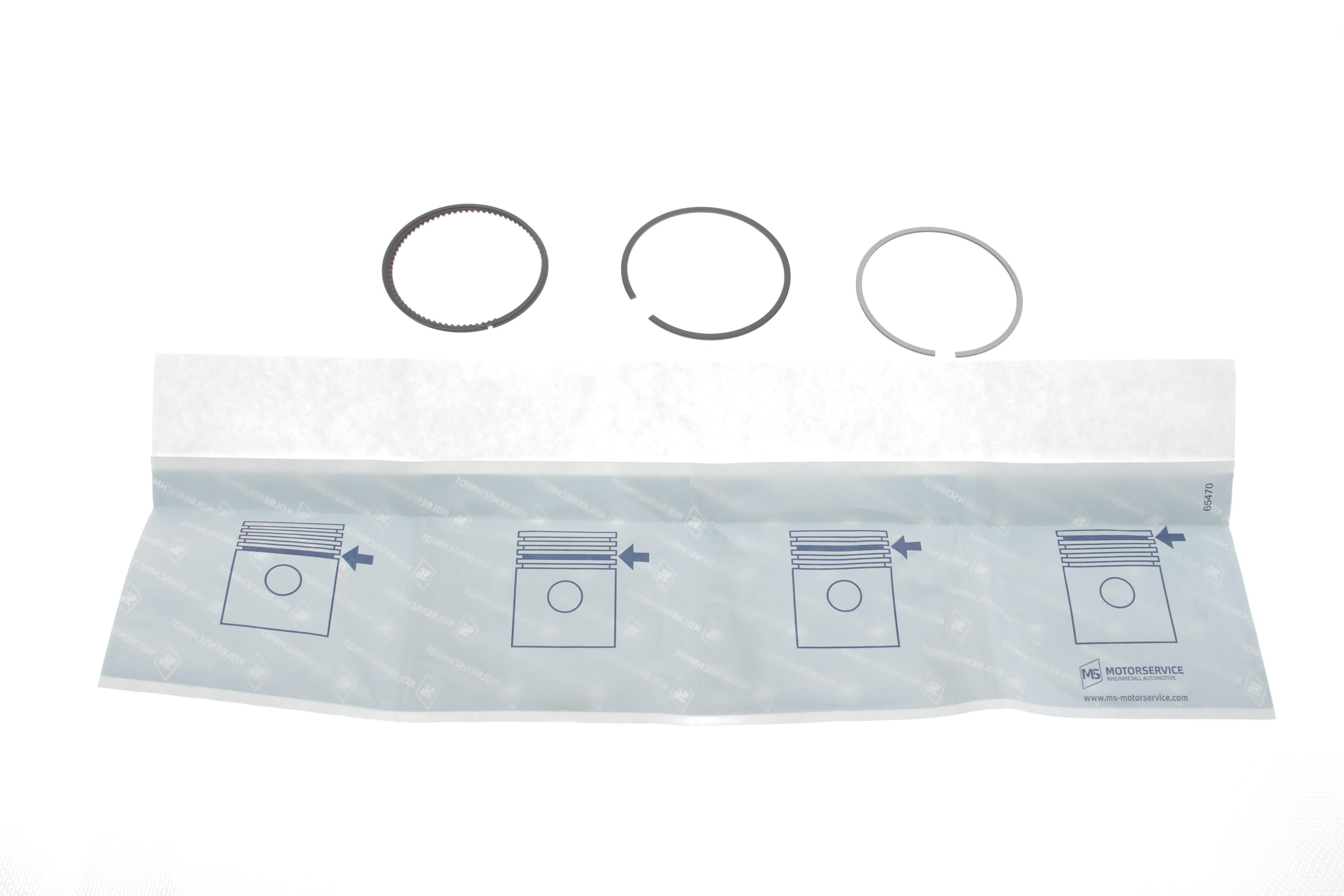 Кільця поршневі Opel Astra J/Insignia A 1.4 LPG 09- (73.00mm/+0.50) (1.2-2-1.2)