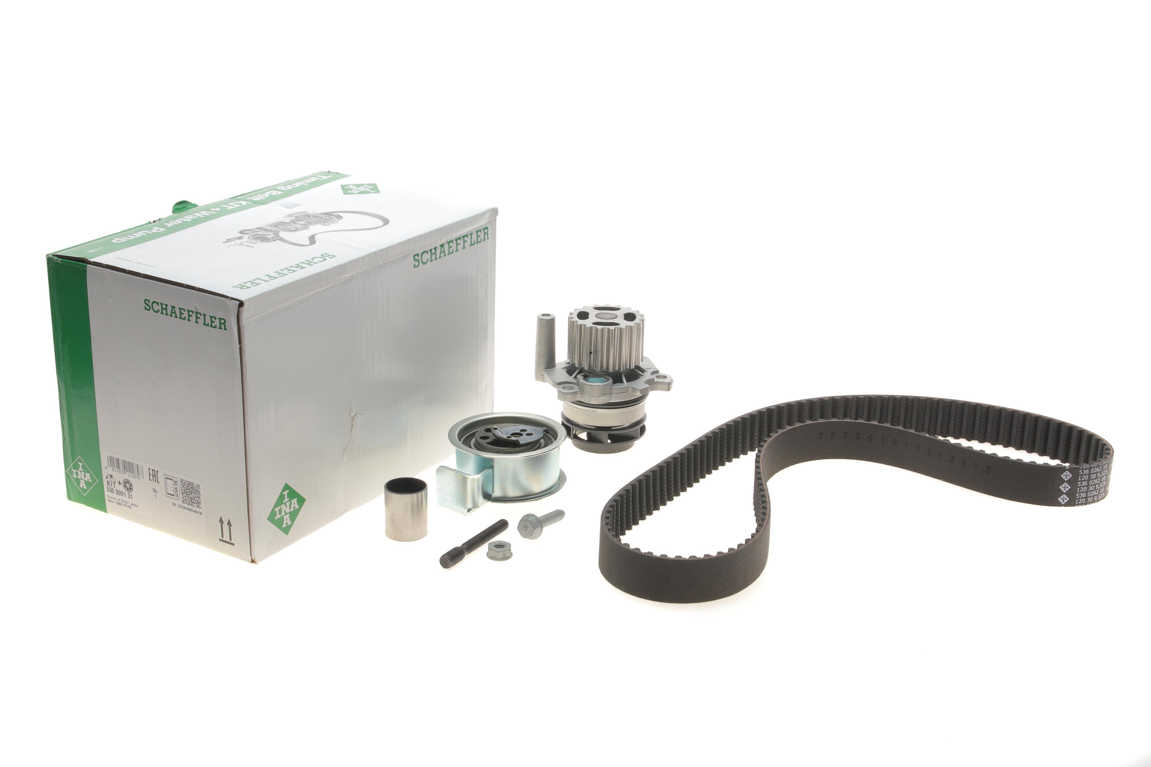 Комплект ГРМ + помпа Audi A4/Skoda Octavia/VW Passat/Golf 1.9TDI 99-10