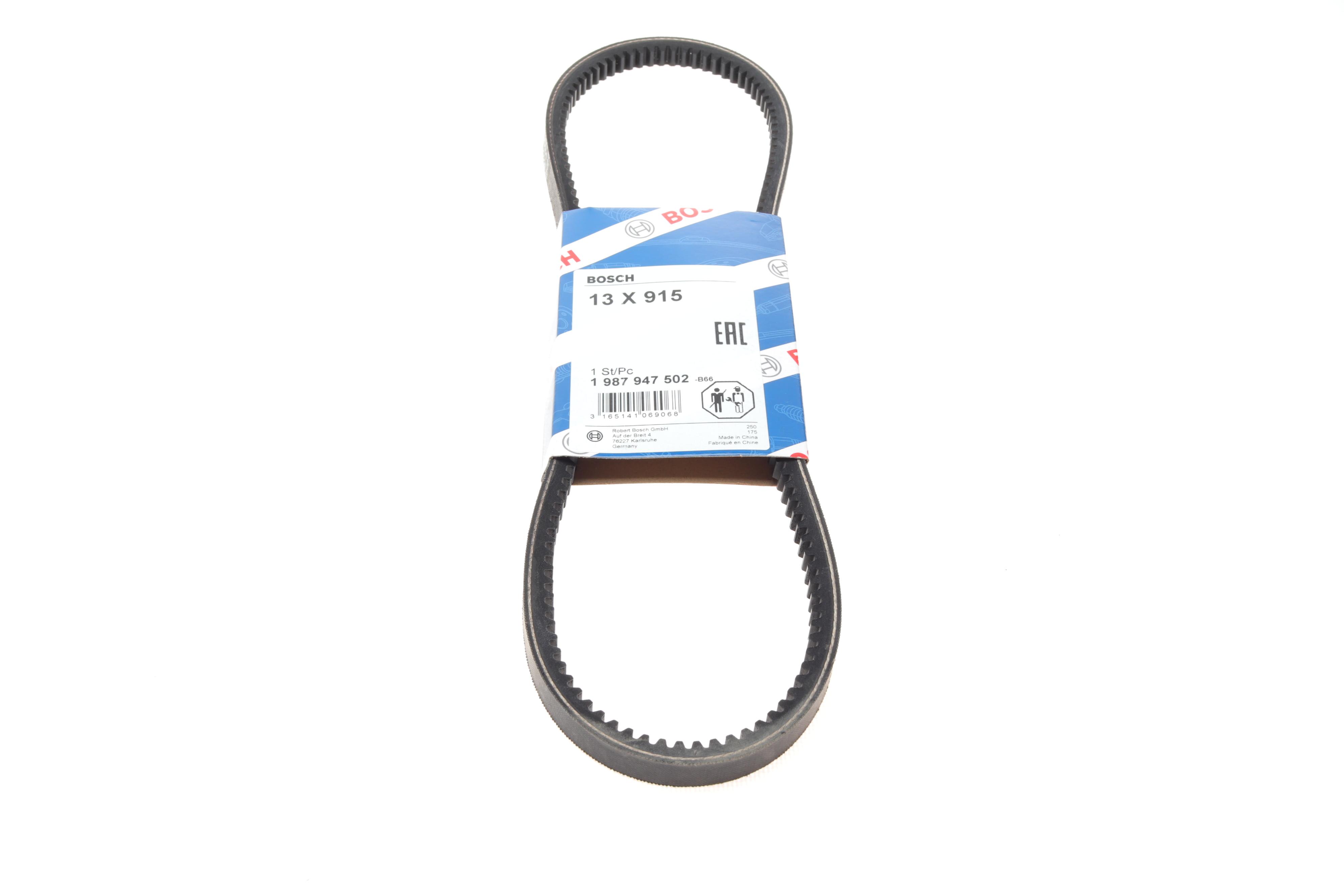 Ремінь генератора Audi 100/200/80/90 82-96 (13x915)