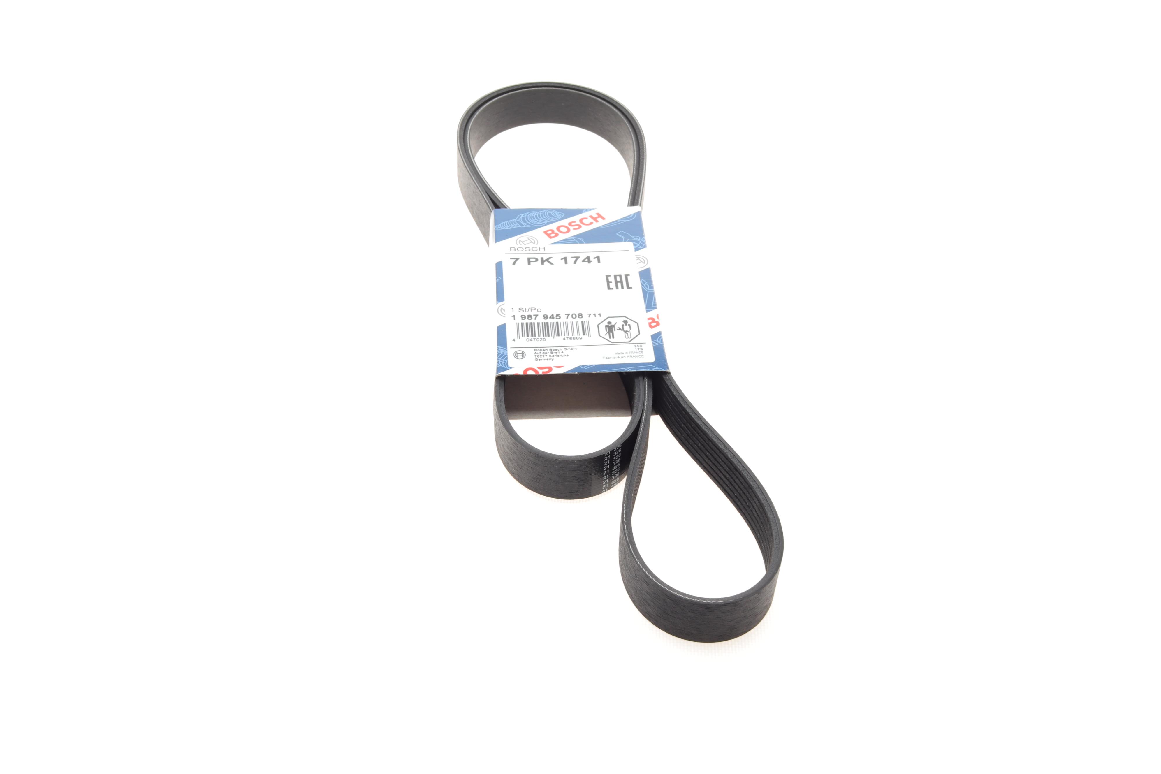 Ремінь генератора Renault Trafic/Opel Vivaro/Nissan Primastar 2.0CDTi 06- (7PK1741)