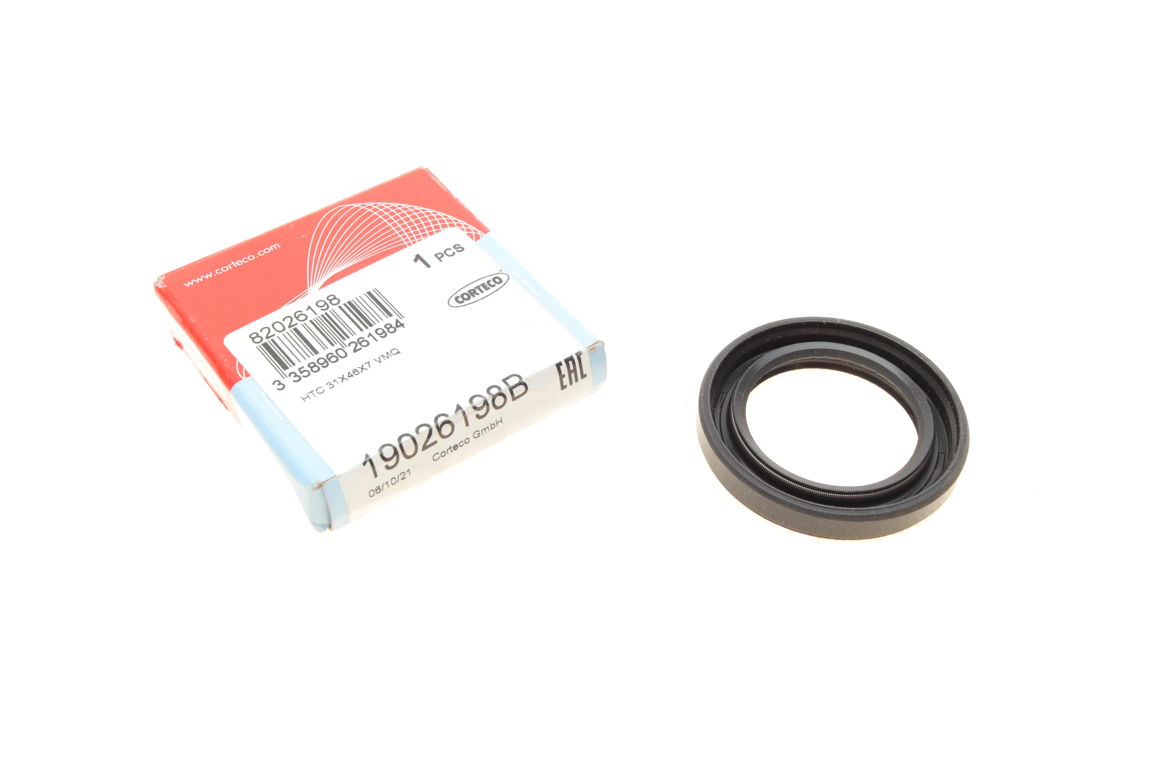 Сальник колінвалу (передній) Honda Accord/ Civic 1.5-1.6 87-01 (31x46x7)